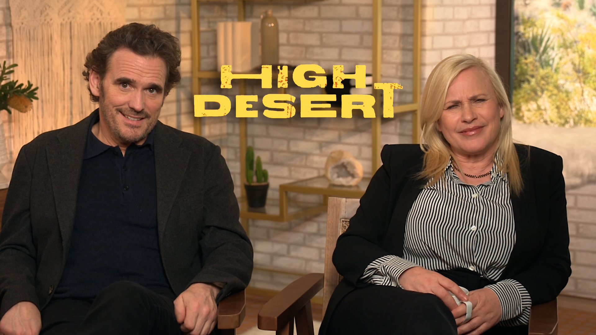 A solas con Patricia Arquette y Matt Dillon por “High Desert”