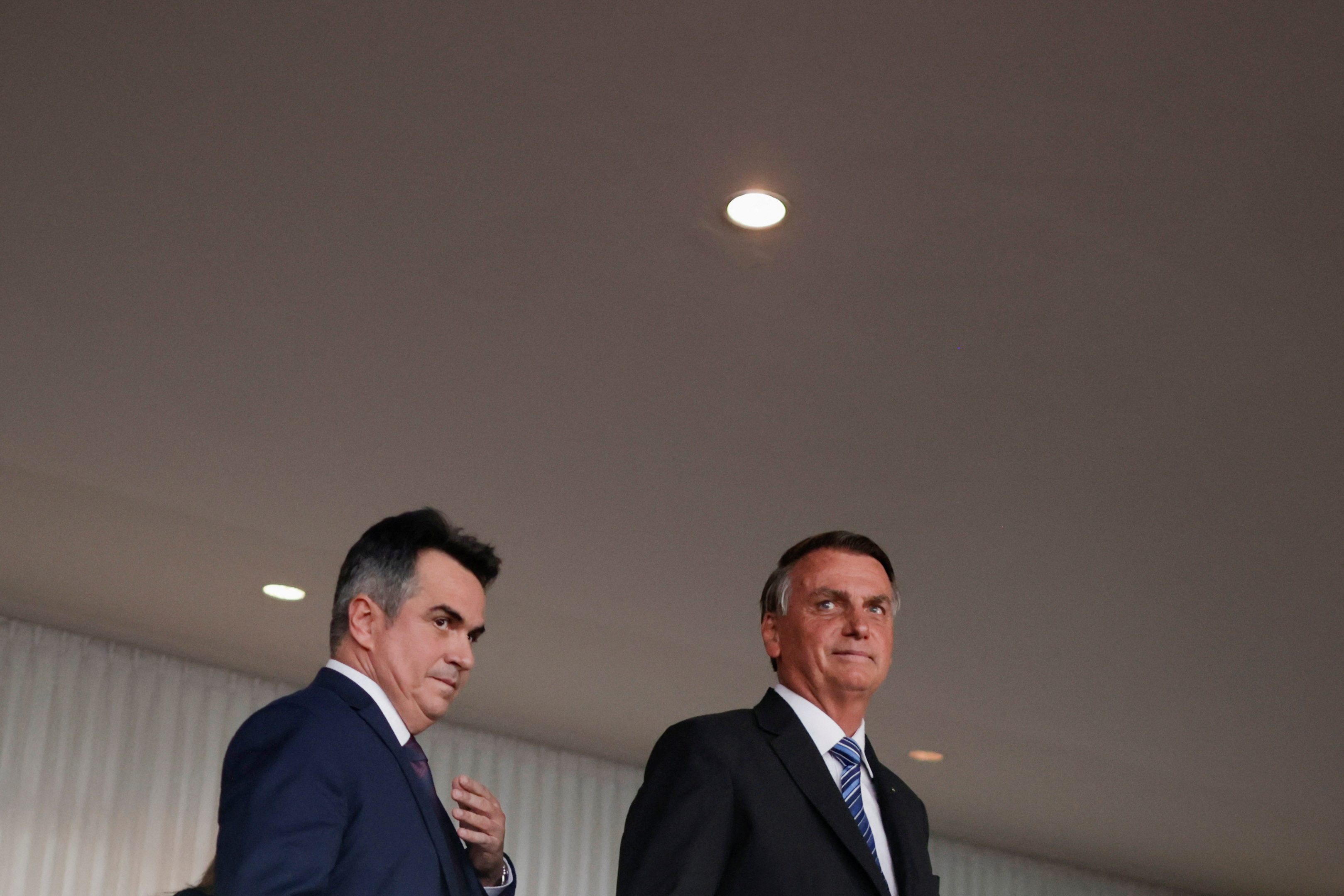 Jair Bolsonaro y Ciro Nogueira (REUTERS/Adriano Machado)