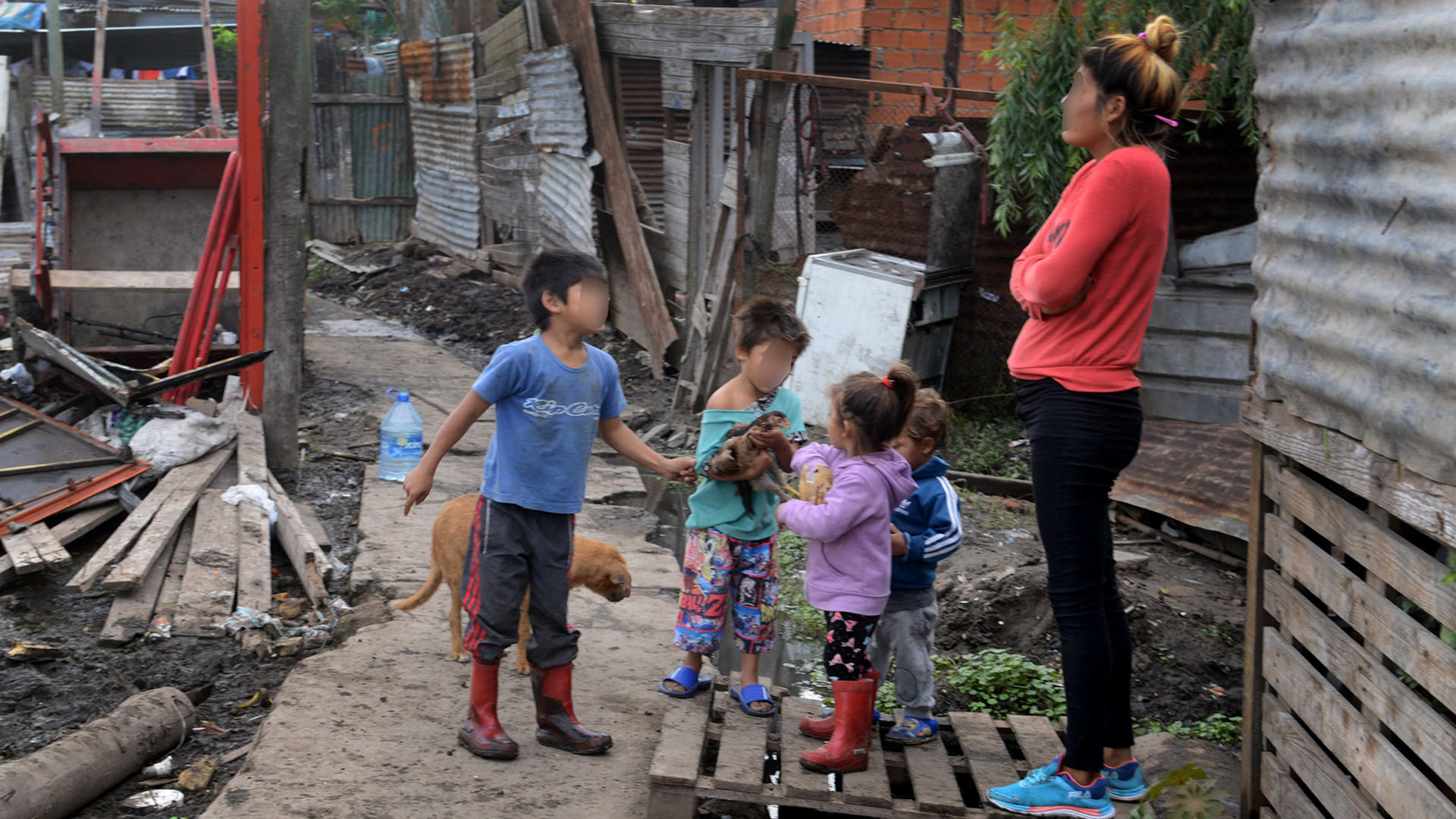 Uno de cada seis chicos que viven en el Conurbano bonaerense son indigentes (Fernando Calzada)