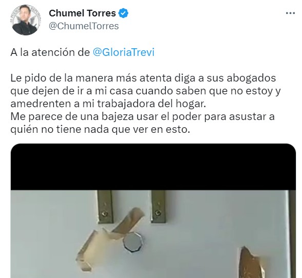 (Twitter/@ChumelTorres)