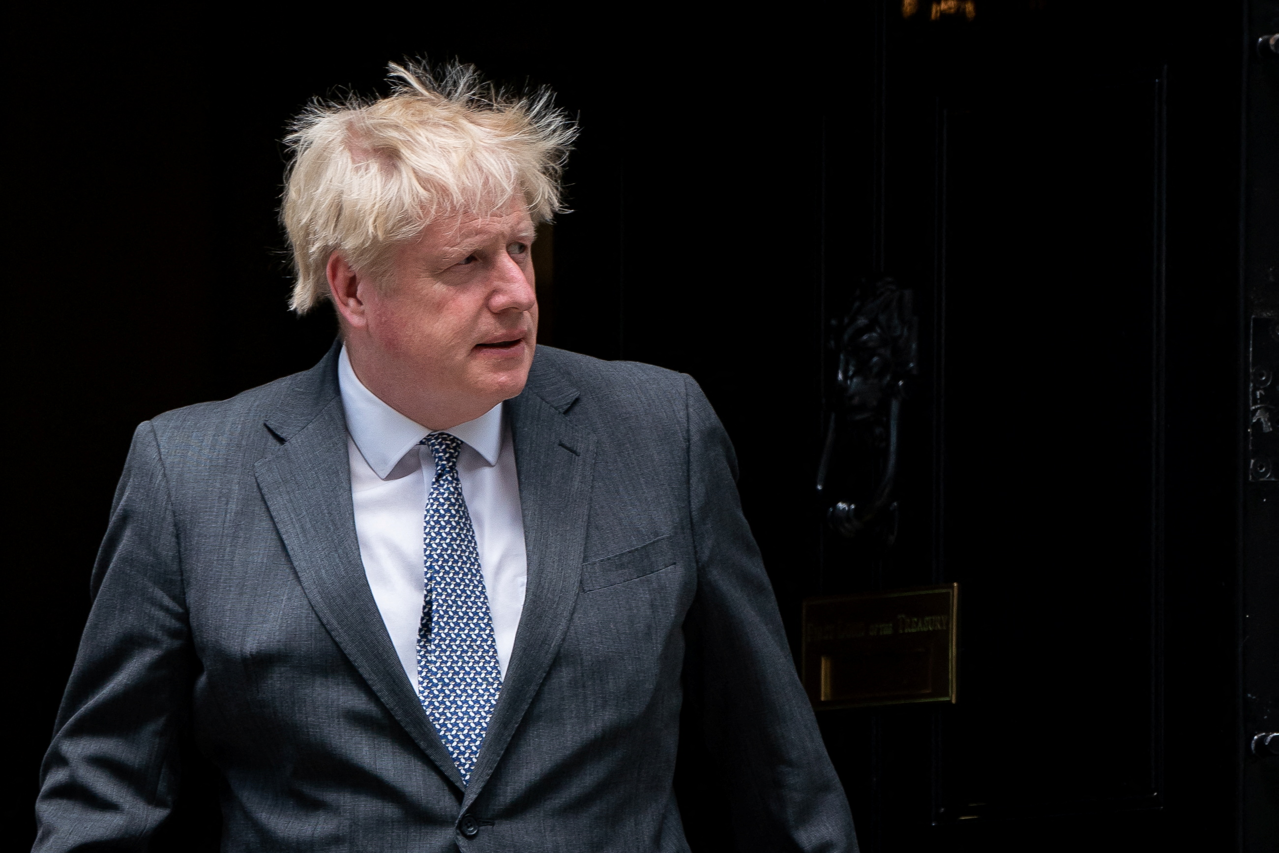 Boris Johnson (Aaron Chown/Pool via REUTERS)