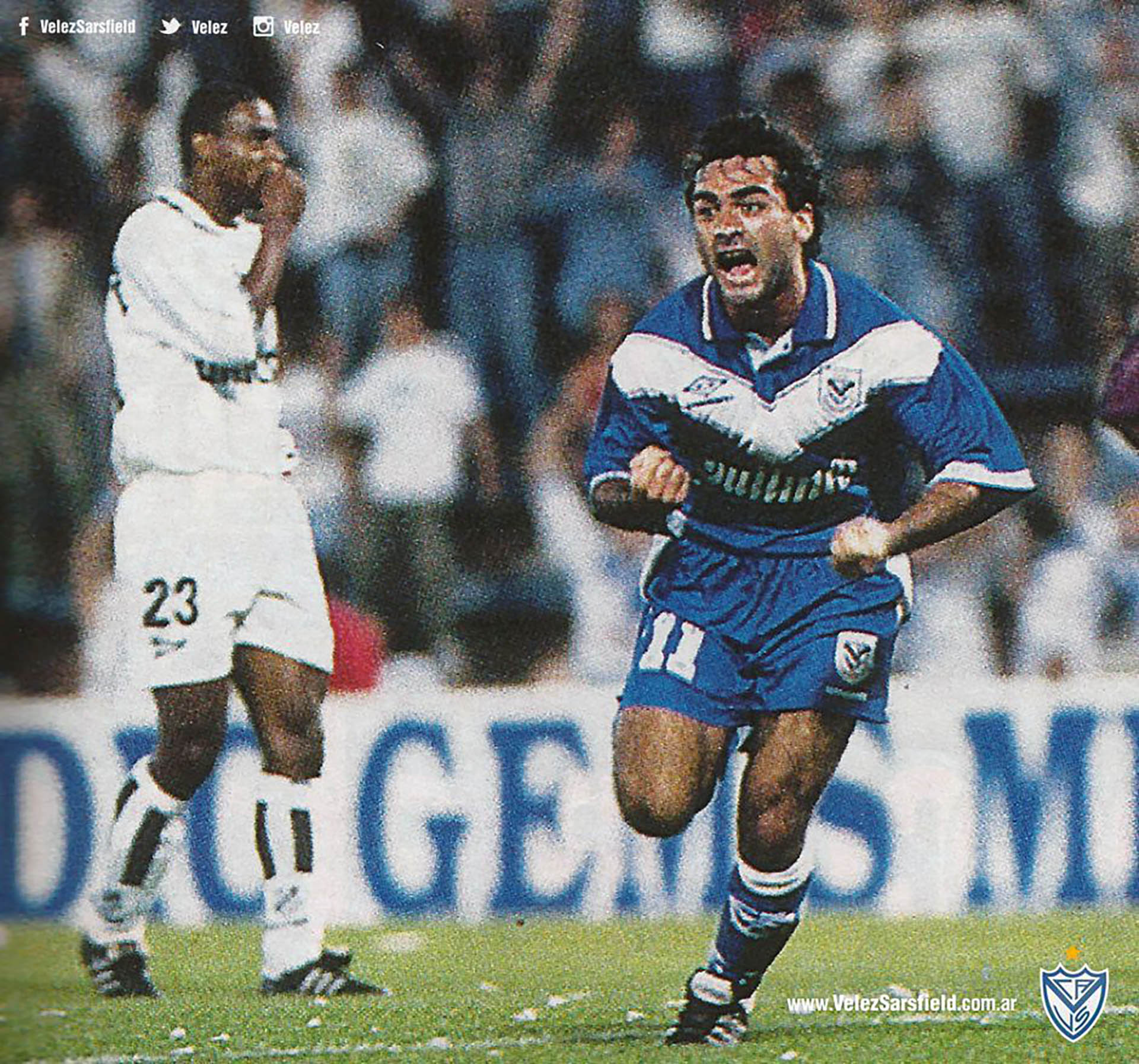 Martín Posse jugó en Vélez desde 1993 a 1998 