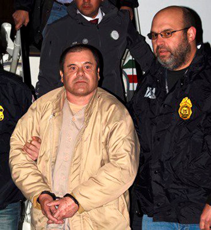 El Chapo fue extraditado a EEUU en enero del 2017 (Foto: Reuters)