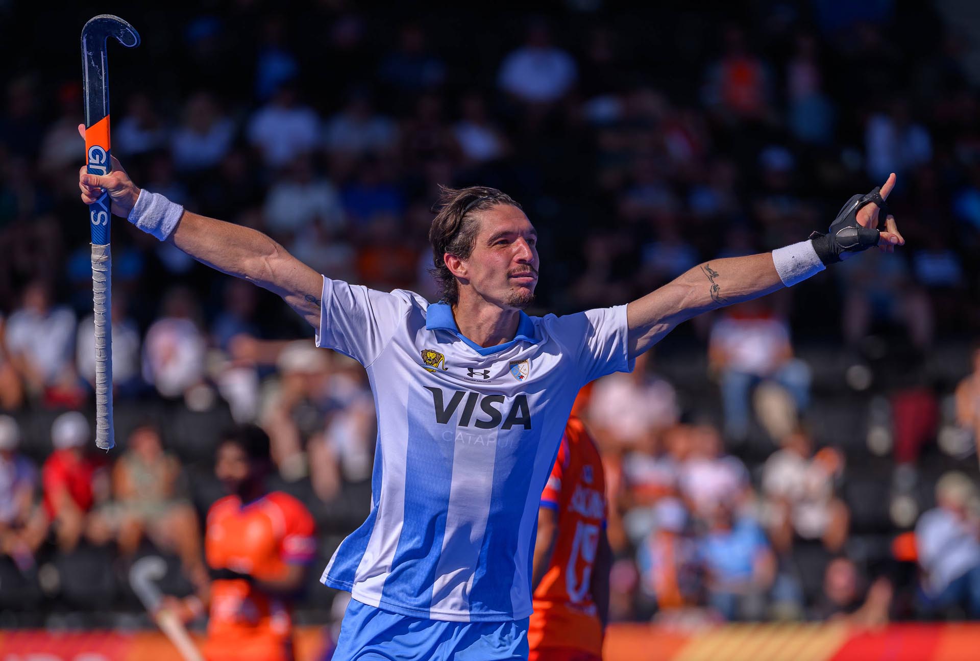 Los Leones superaron 5-3 a India y se clasificaron a las semifinales del Mundial de hockey