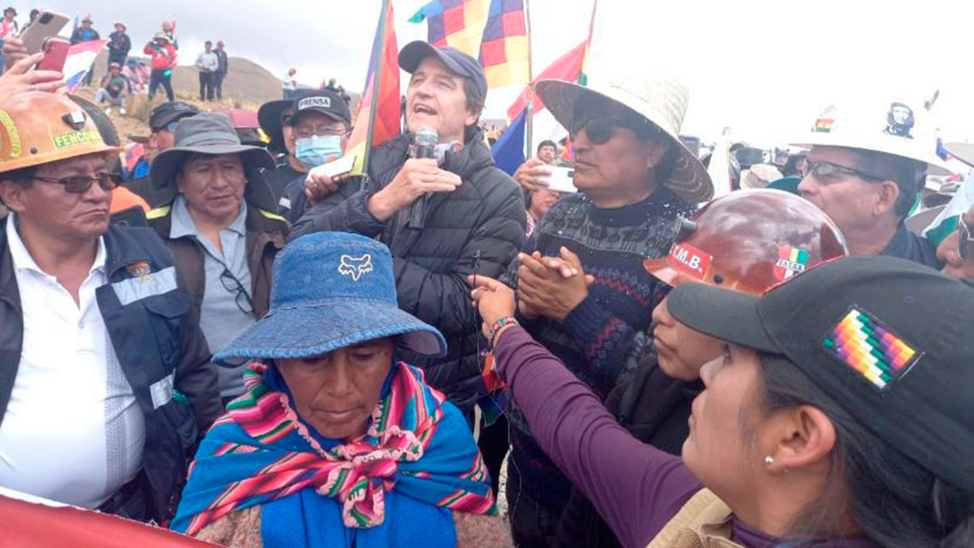 El Embajador Argentino En Bolivia Habló En Un Acto Político De Evo