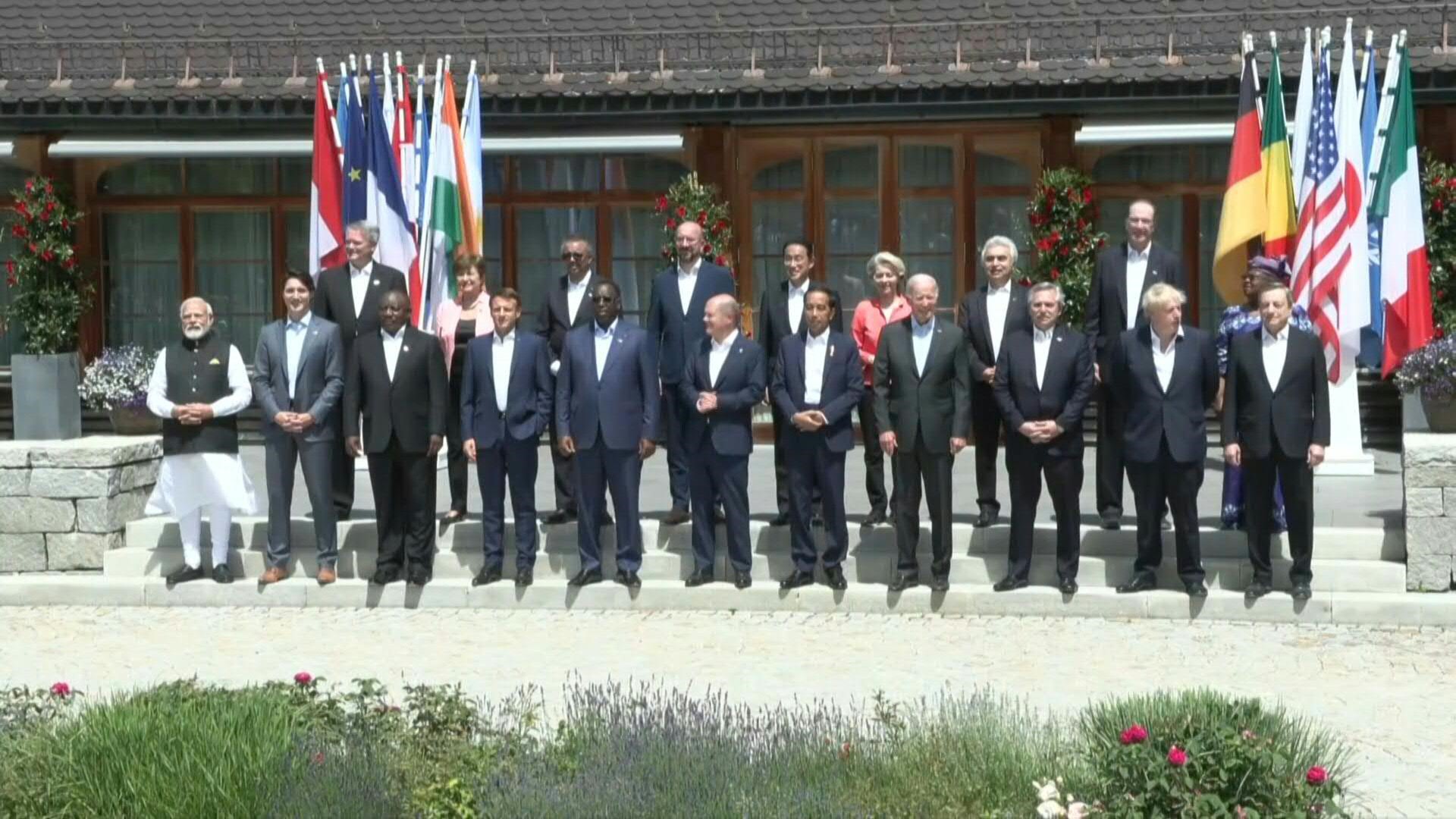 El G7 promete apoyo a Ucrania "el tiempo que sea necesario" y más presión contra Rusia