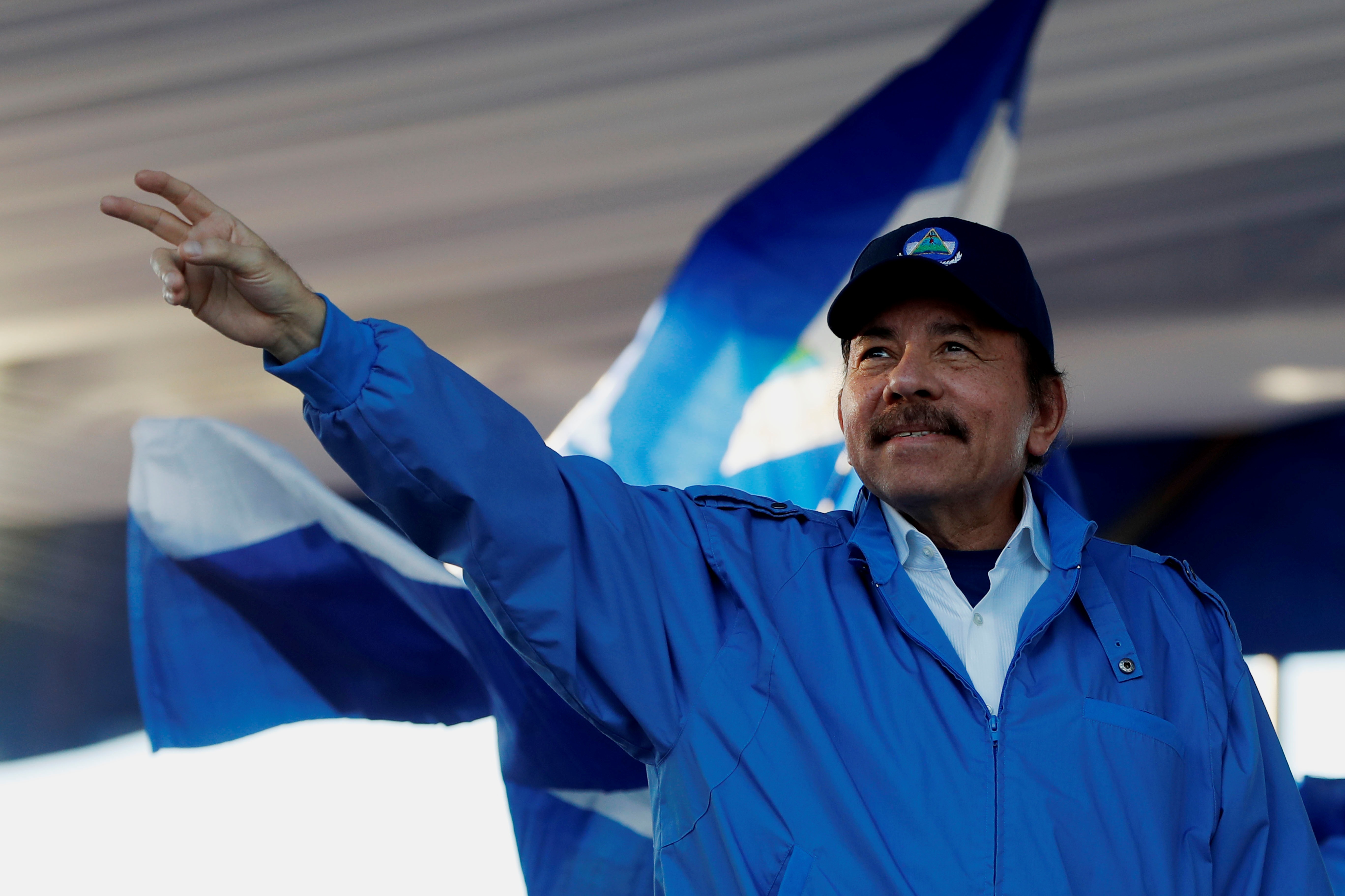 El presidente de Nicaragua, Daniel Ortega (EFE/Esteban Biba/Archivo)
