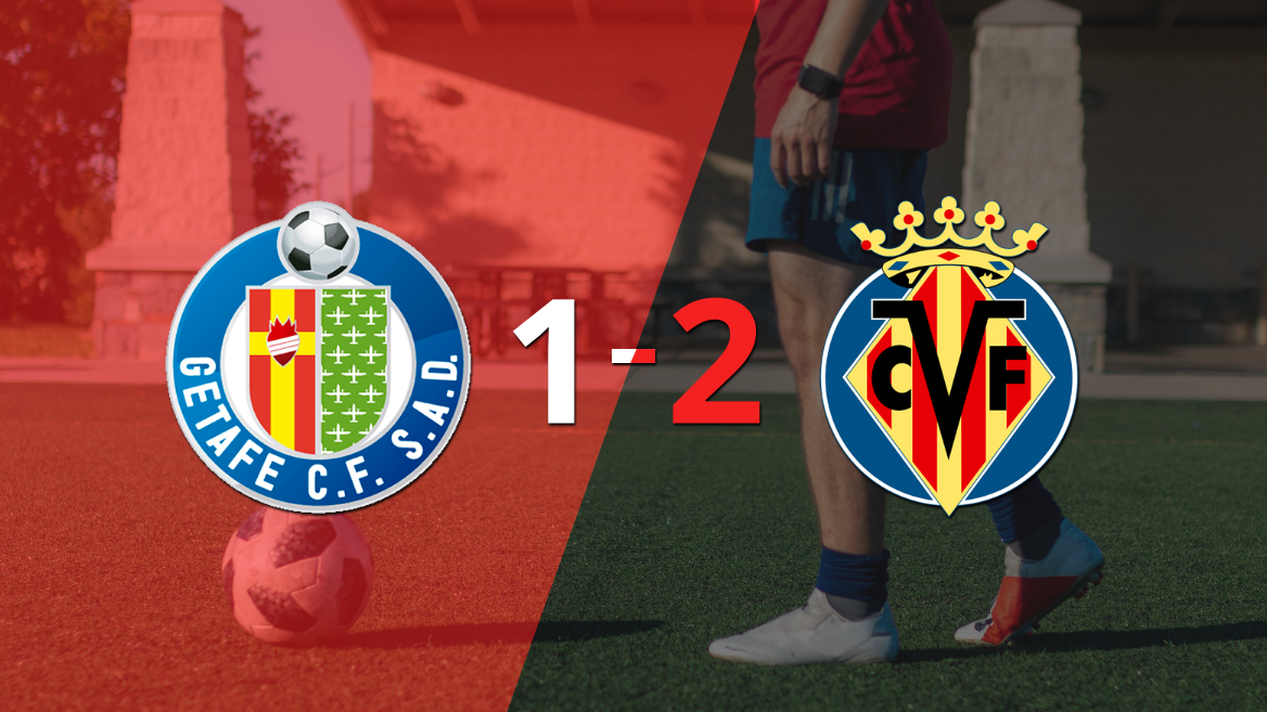 Villarreal gana de visitante 2-1 a Getafe