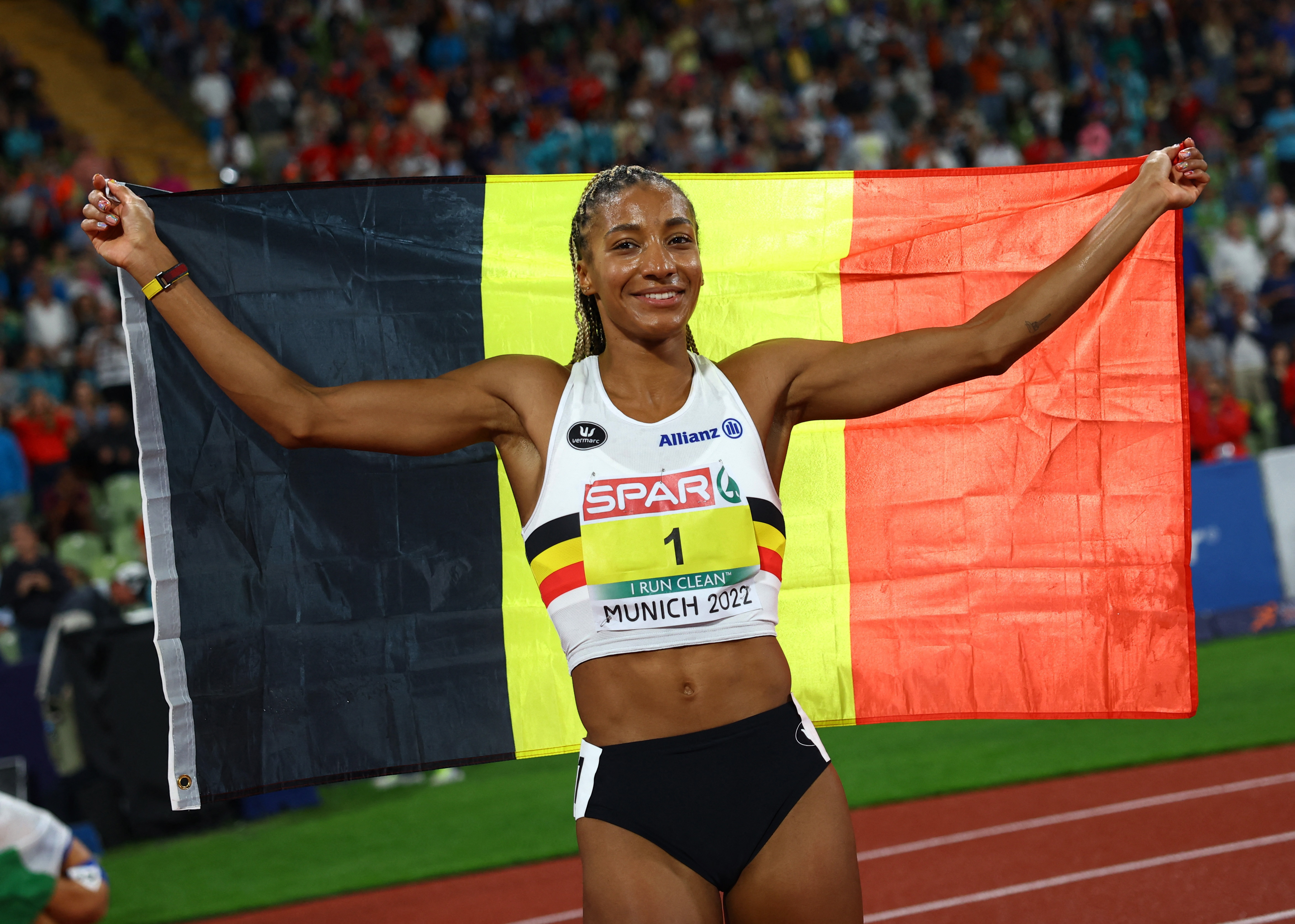 Belgian Nafi Thiam extends heptathlon dominance as four Olympic champions win European titles on four in Munich - Infobae