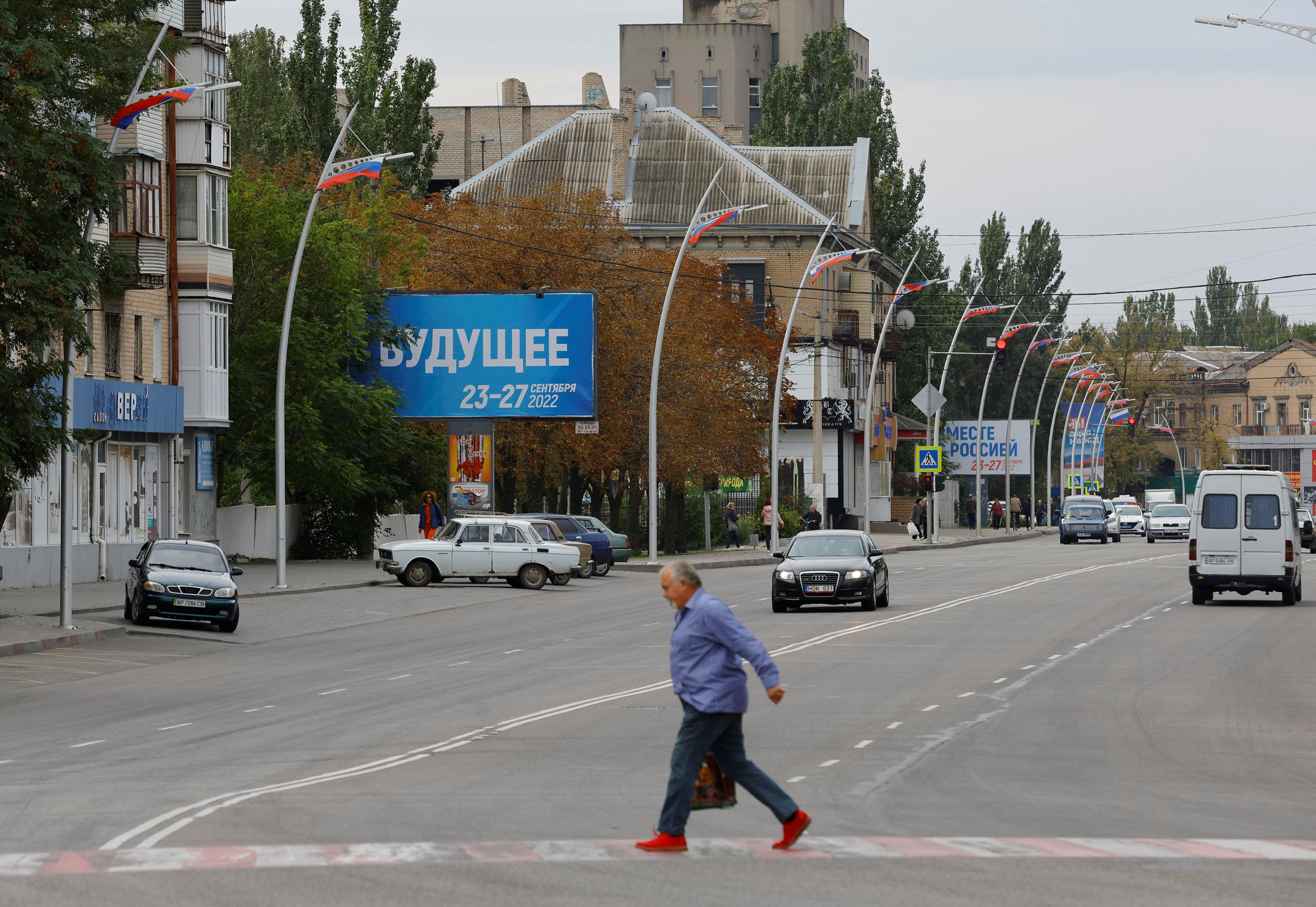 Melitopol es una de las ciudades anexionadas en forma fraudulenta por Rusia REUTERS/Alexander Ermochenko/ARCHIVO