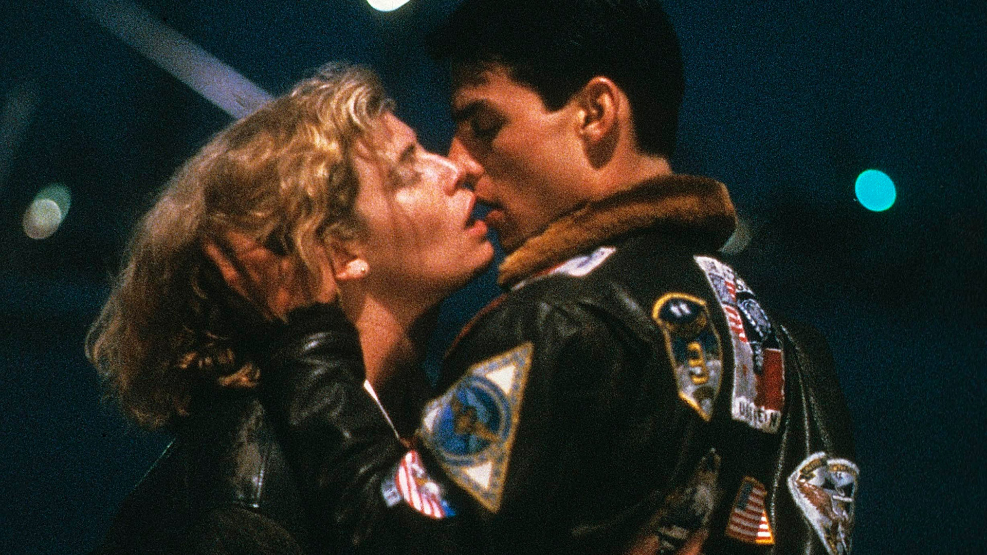 Tom Cruise and Kelly McGillis played Charlie and Maverick in the film.  (Paramount Pictures)