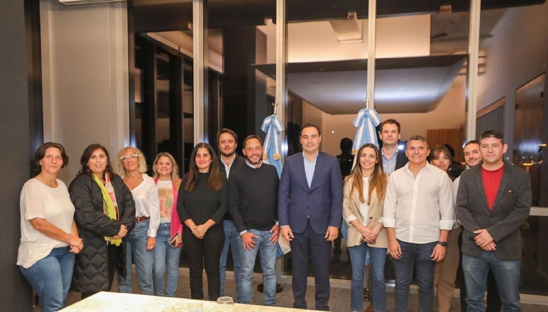 Dirigentes de la Coalición Cívica se reunieron con el gobernador Gustavo Valdés