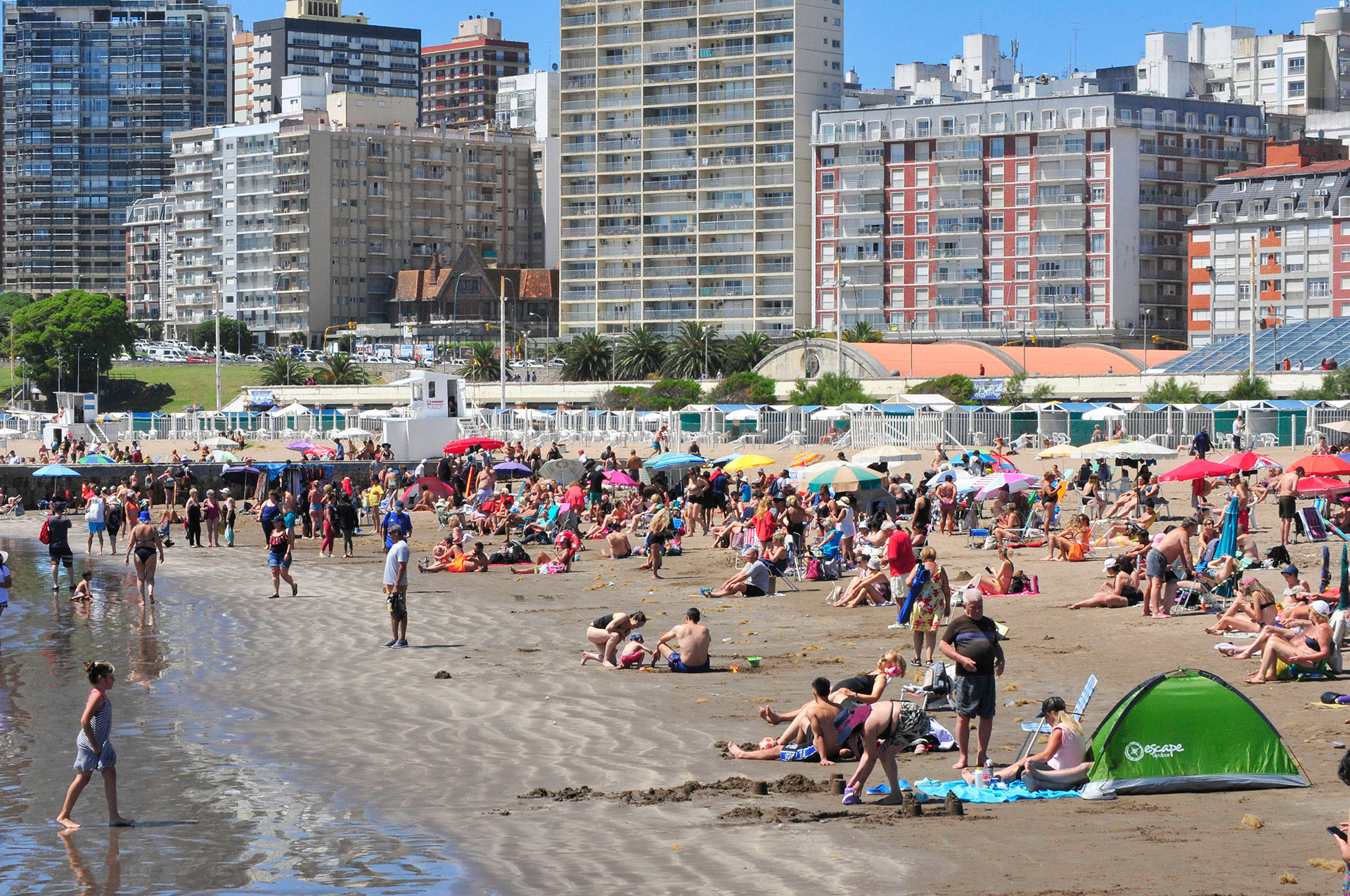 Mar del Plata, a pleno: la ciudad vivió su mejor fin de semana con ocupación casi total