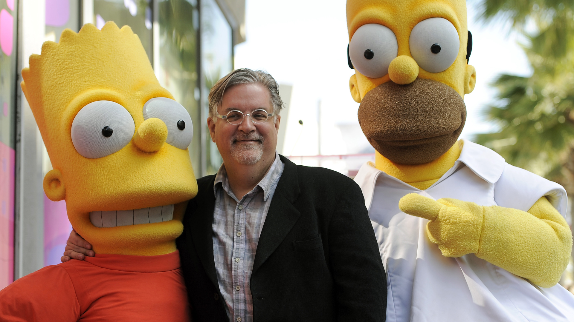 Matt Groening a último momento decidió que sus personajes se llamaron como sus padres y sus hermanas menores. No sabía que esa familia animada le cambiaría la vida para siempre