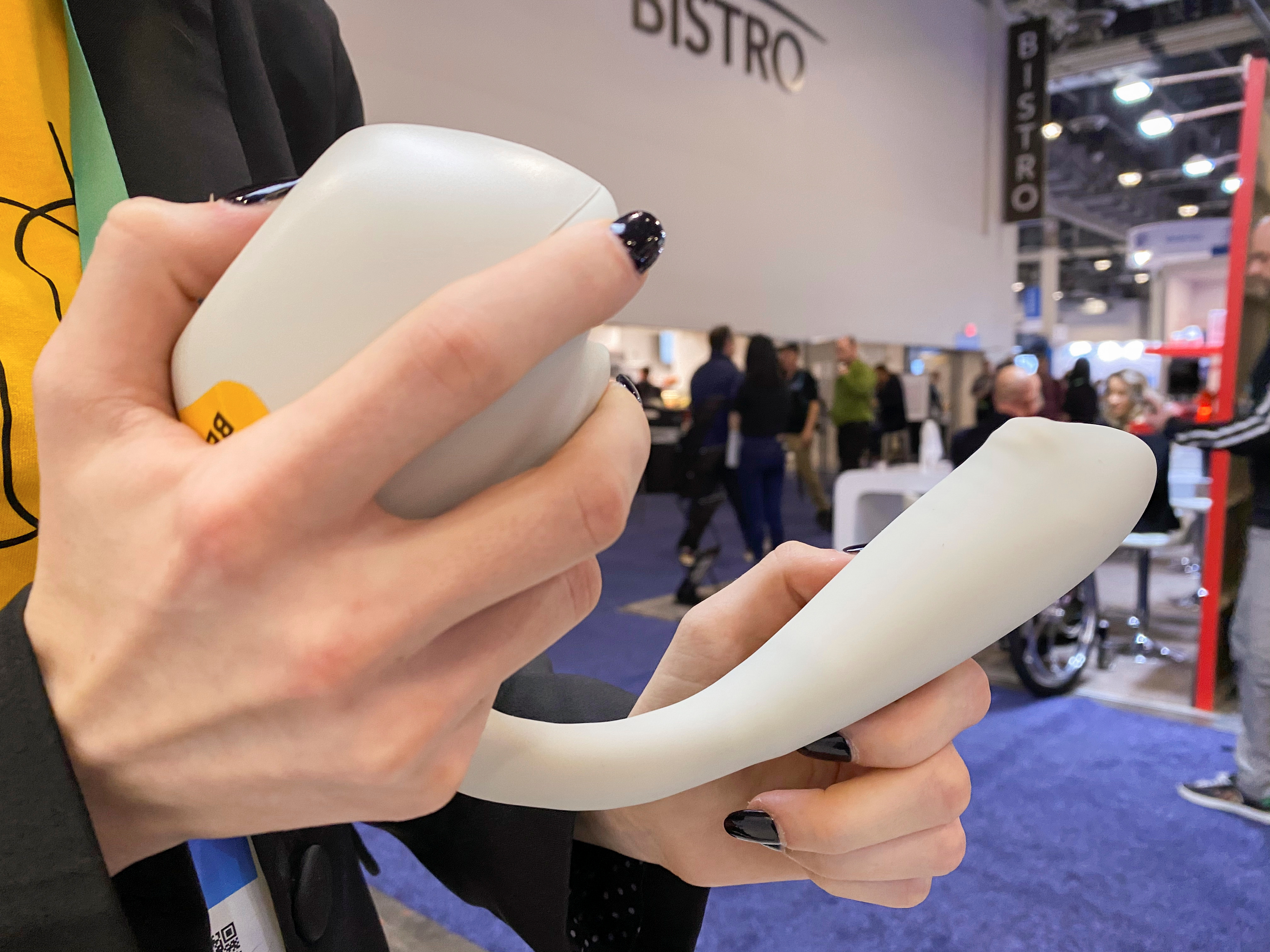 Dispositivo de estimulación dual de Lora DiCarlo, un dispositivo sexual presentado en la feria CES 2020 en Las Vegas (REUTERS / Nathan Frandino REUTERS/Nathan Frandino)