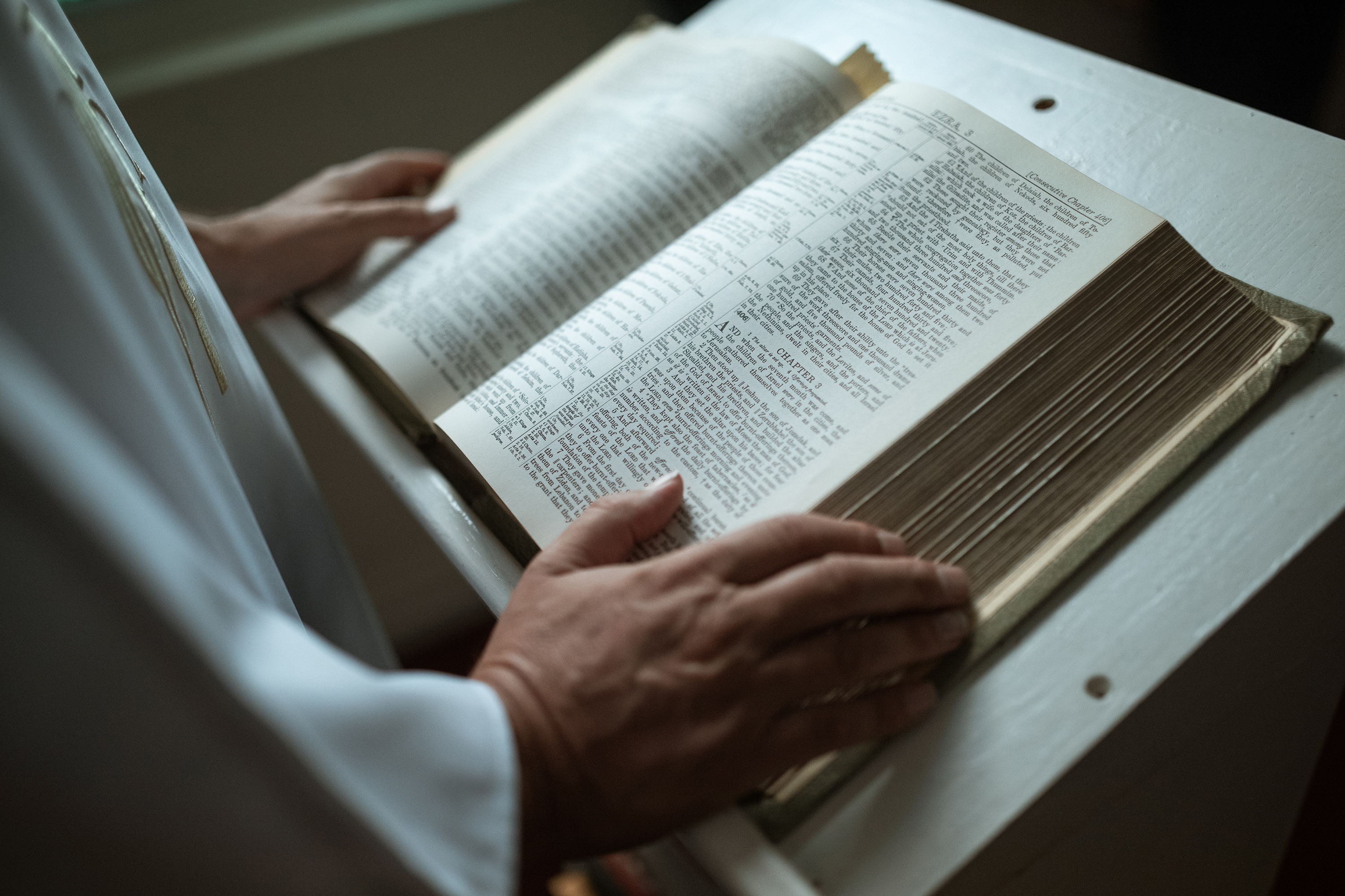 The gospel and the readings are the centerpiece for spreading the word of God.  (Pexels)