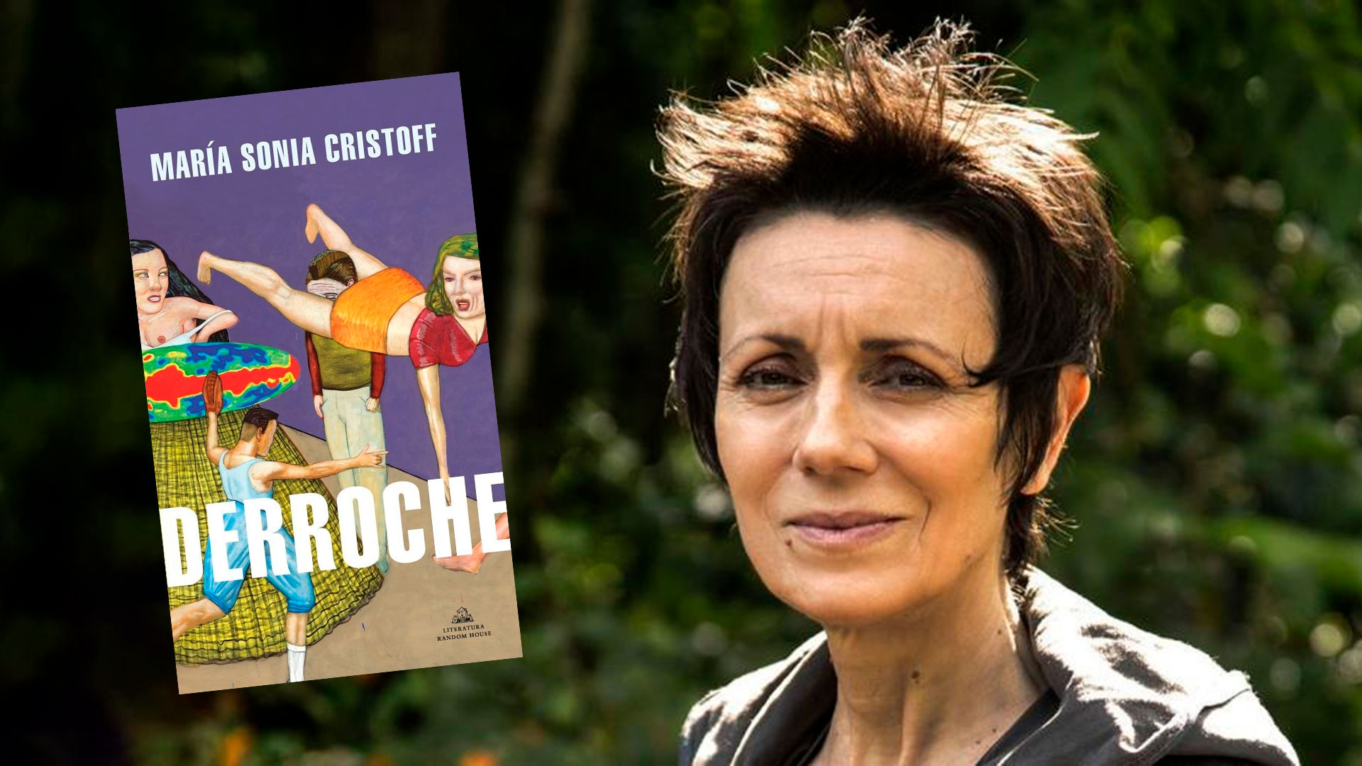 María Sonia Cristoff y su novela "Derroche".