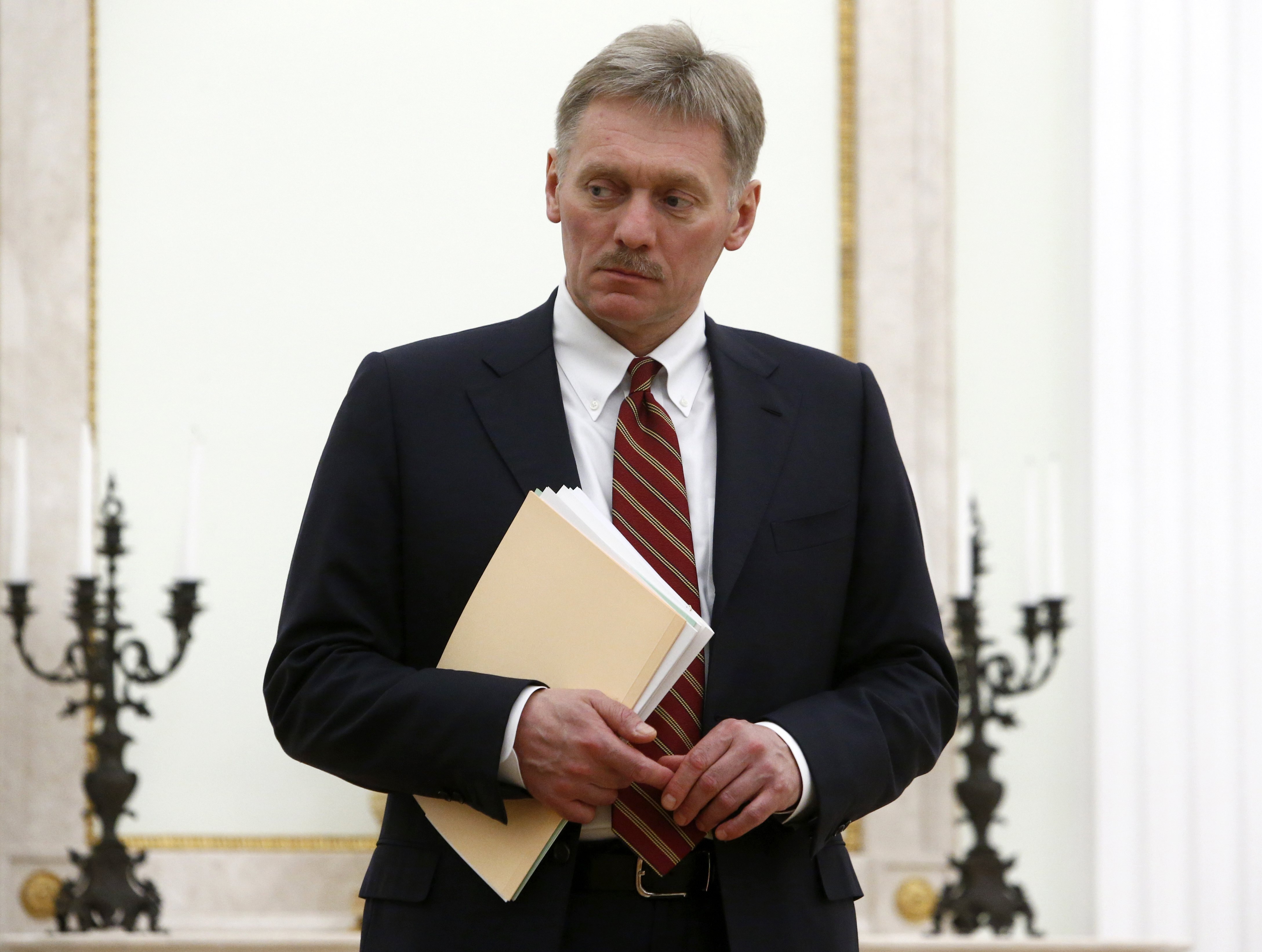 El portavoz del Kremlin, Dmitri Peskov.EFE/EPA/SERGEI KARPUKHIN /Archivo
