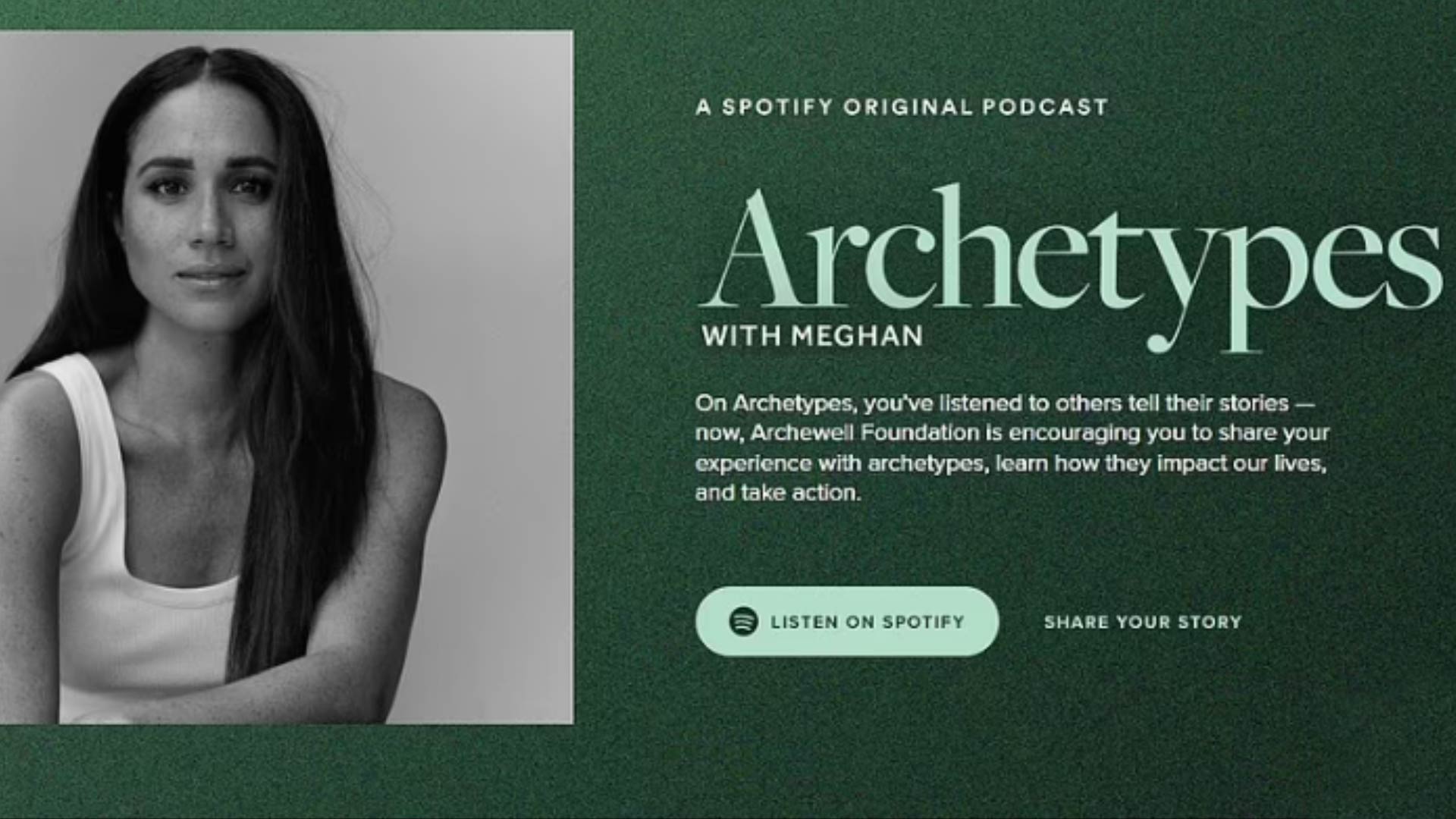 Meghan Markle estrenó su podcast “Archetypes”