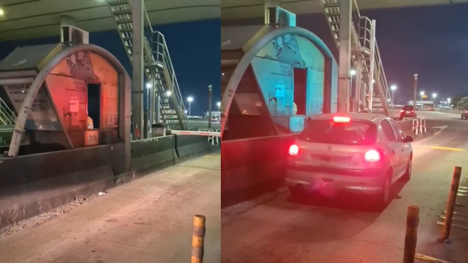 Video: as&iacute; fue el &uacute;ltimo cobro manual de peaje en las autopistas de la Ciudad de Buenos Aires