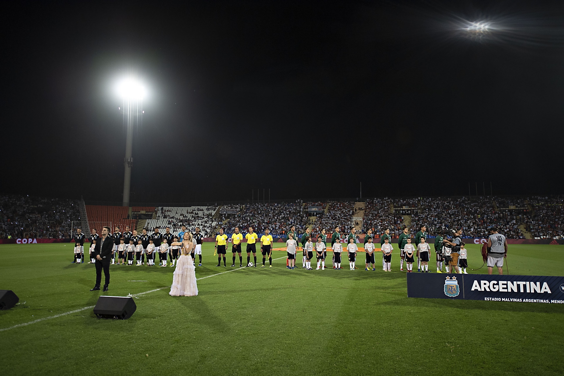 El Estadio Malvinas Argentinas de Mendoza: 42 mil espectadores (Fotobaires)