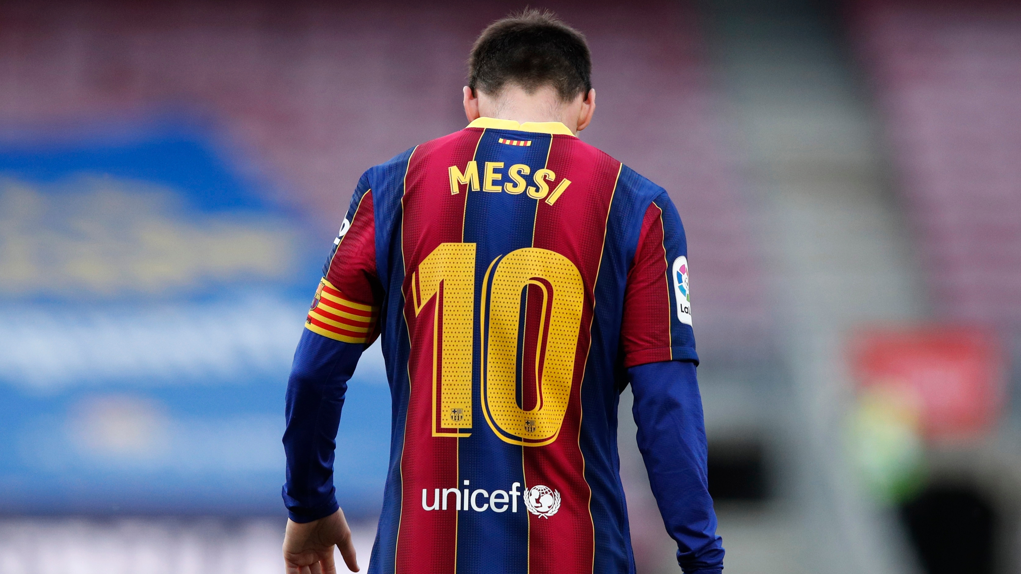 Lionel Messi se fue del Barcelona como agente libre en 2020 (Reuters)
