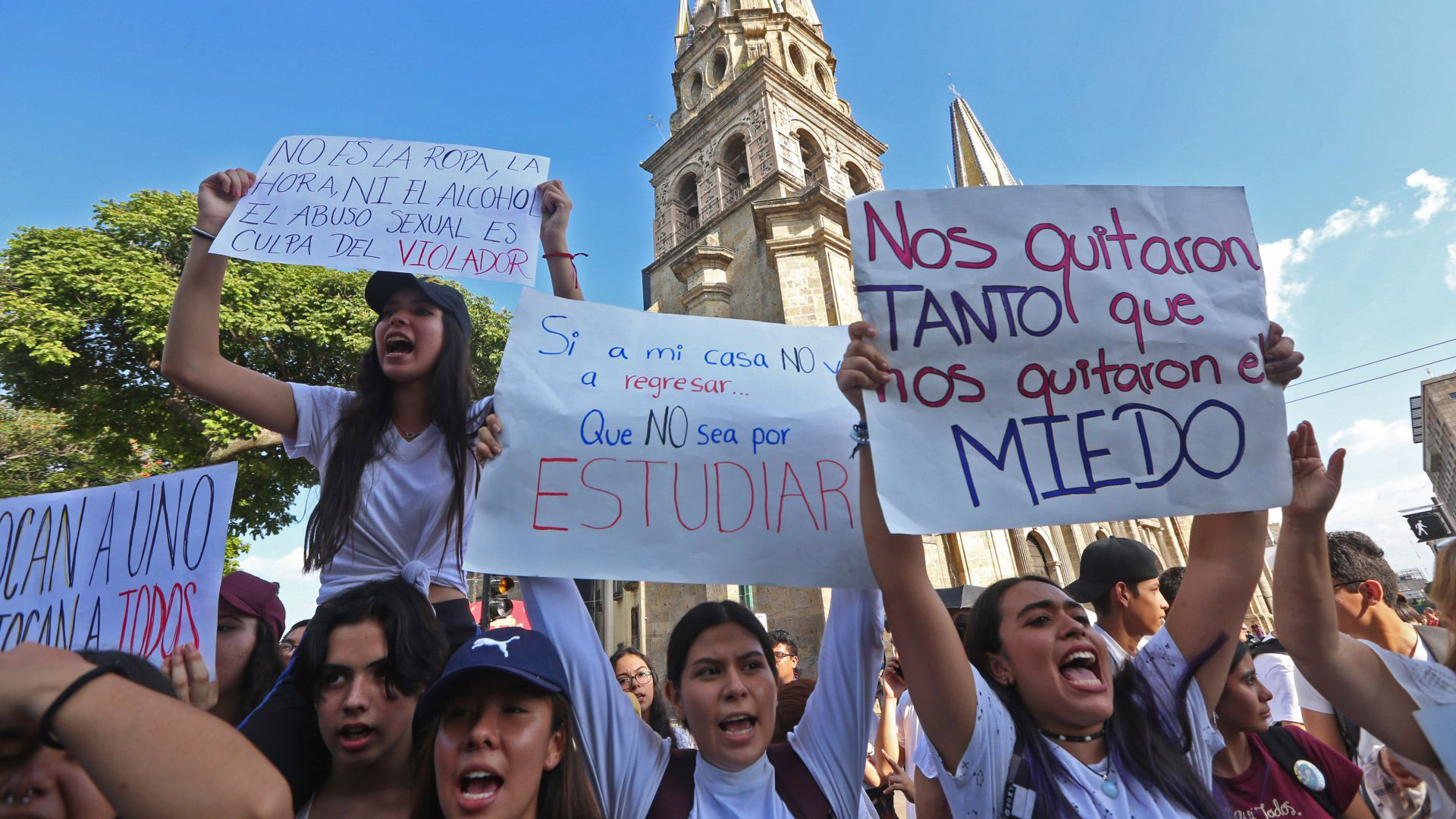 protestas feminicidios Jalisco (Foto: Cuartoscuro)