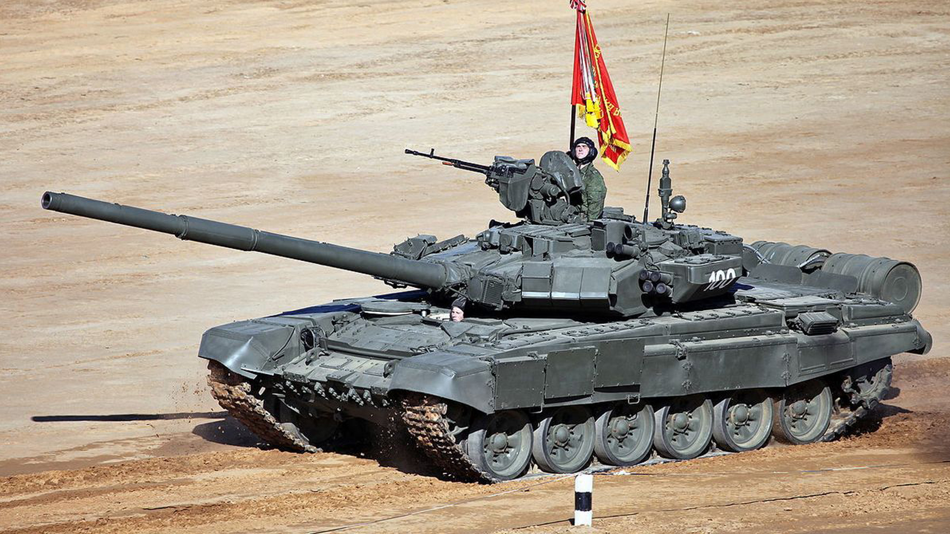 Solo los tanques más modernos del arsenal ruso, como el modelo T-90, están equipados para el combate nocturno (Archivo DEF)