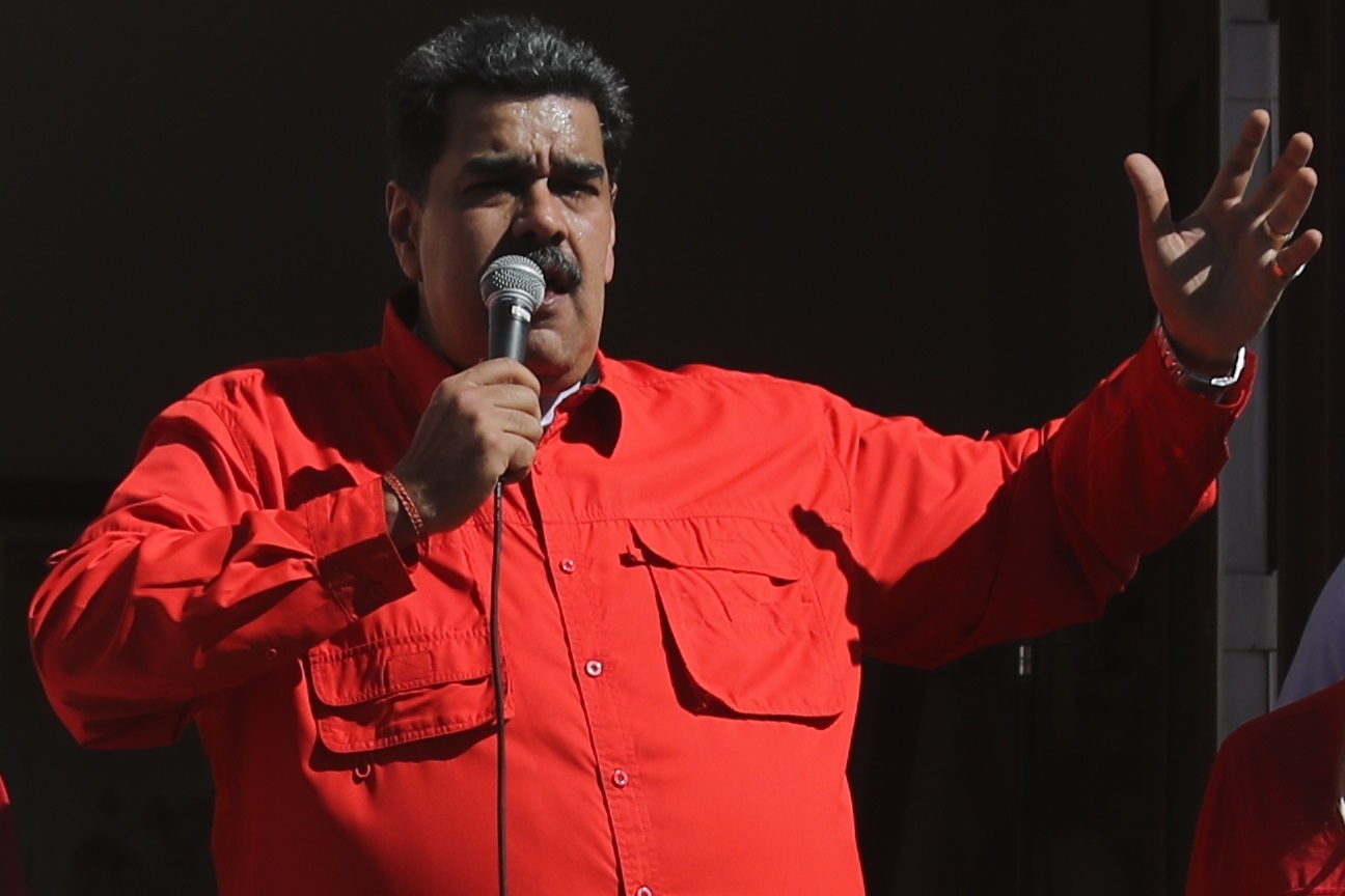 En la imagen, el dictador de Venezuela, Nicolás Maduro. EFE/Miguel Gutiérrez/Archivo
