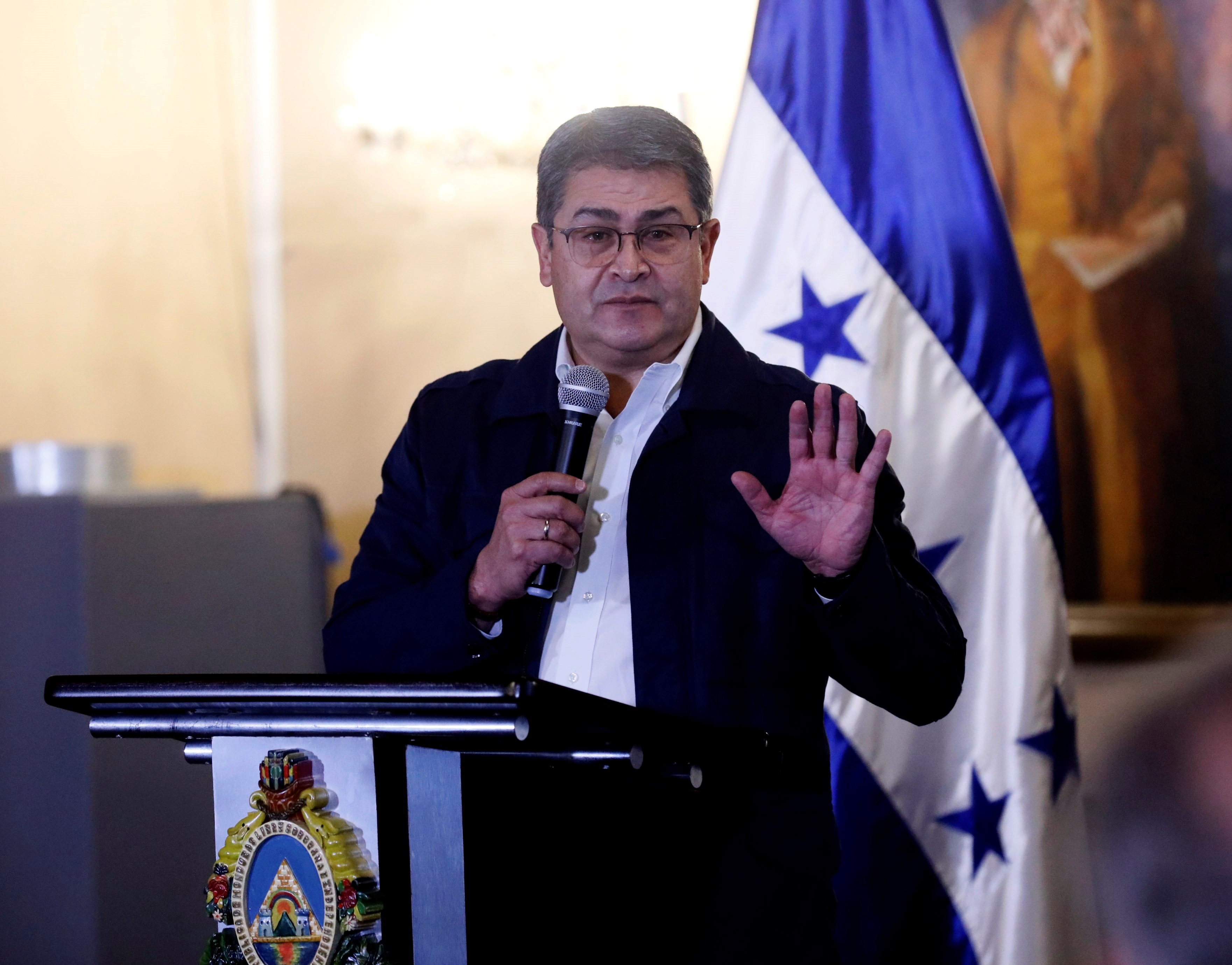 El Ex Presidente De Honduras Juan Orlando Hernández Se Juramentó Como