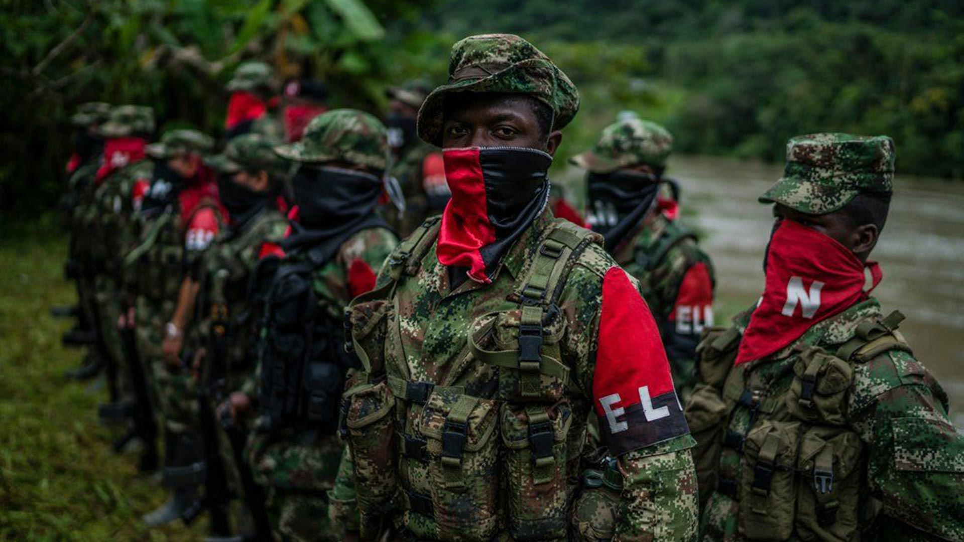 El grupo armado ELN (Ejército de Liberación Nacional)