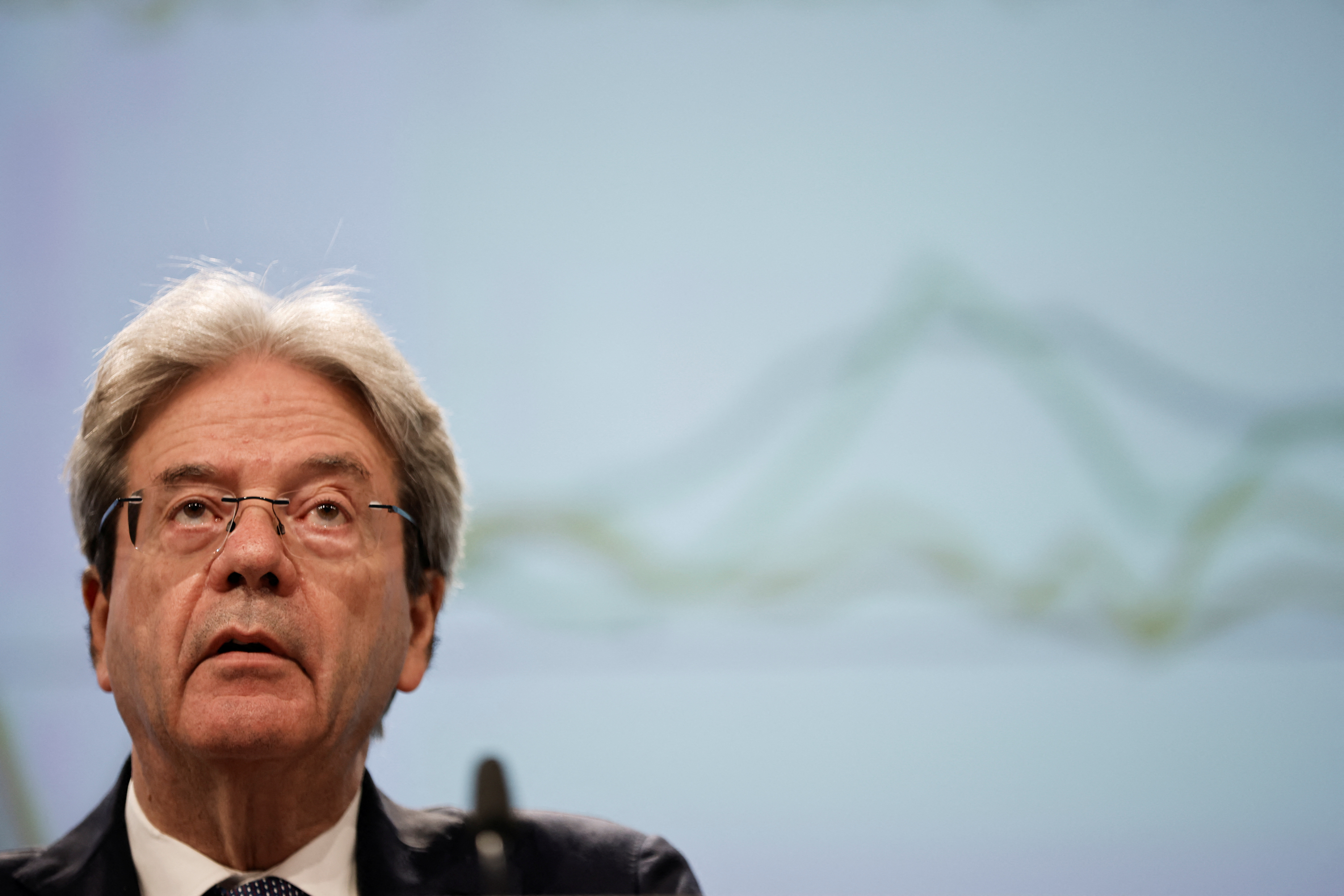 El Comisario Europeo de Economía, Paolo Gentiloni. REUTERS/Johanna Geron
