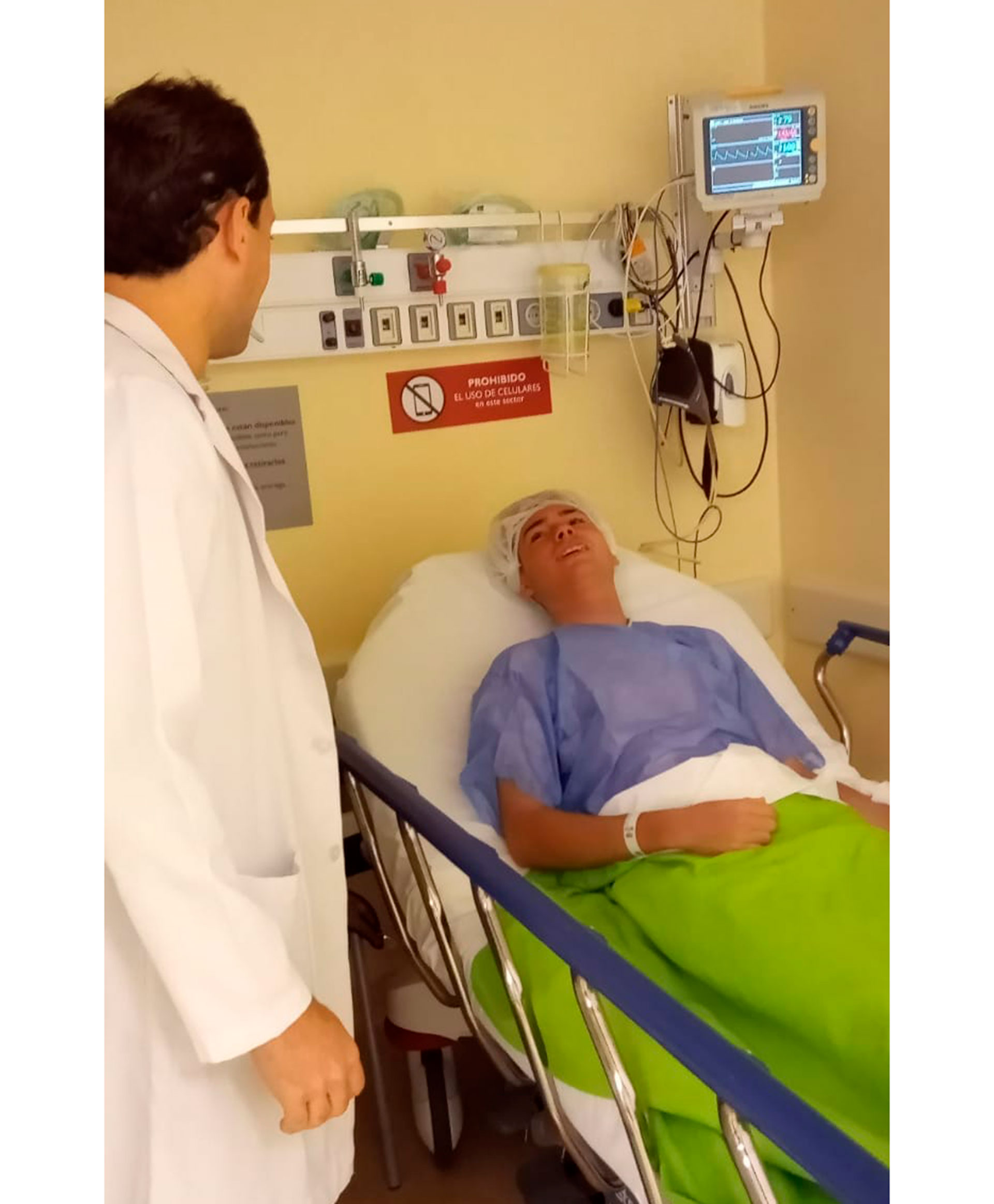 Giuliano debe juntar 5.000 dólares para operarse el próximo 17 de mayo. (Foto: Gentileza Tamara Martínez)