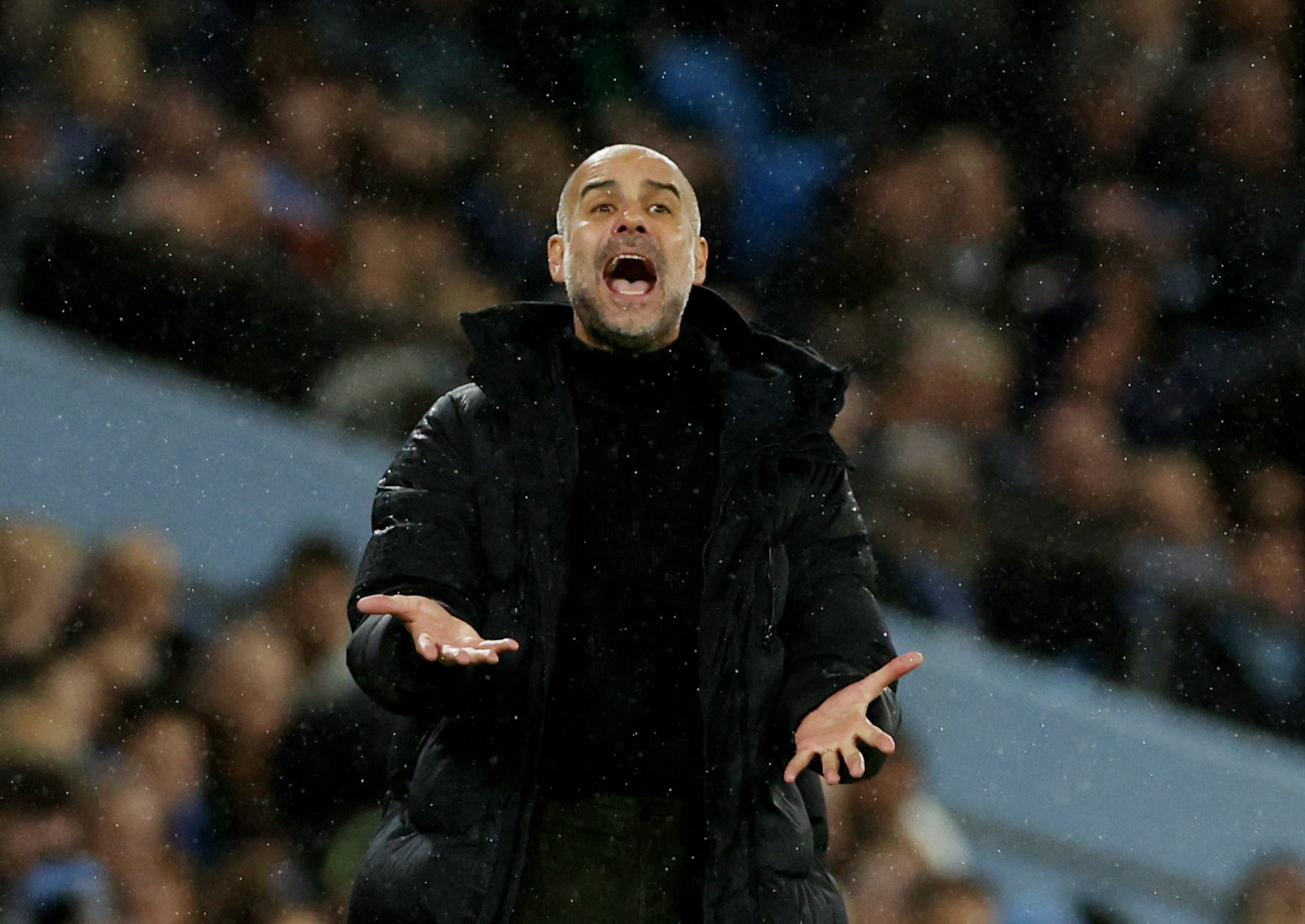 Soccer Football - FA Cup - Quarter-Final - Manchester City v Burnley - Etihad Stadium, Manchester, Britain - March 18, 2023 Manchester City manager Pep Guardiola REUTERS/Phil Noble