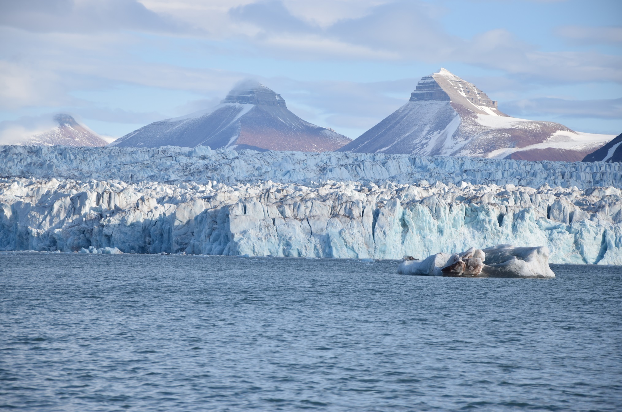 El científico explicó que en un período de tiempo tan largo, los niveles del mar podrían aumentar significativamente a medida que se derrita el hielo polar y podrían tener lugar otros cambios, como la conversión de la tundra ártica en bosques (EFE/Sara Giansiracusa)
