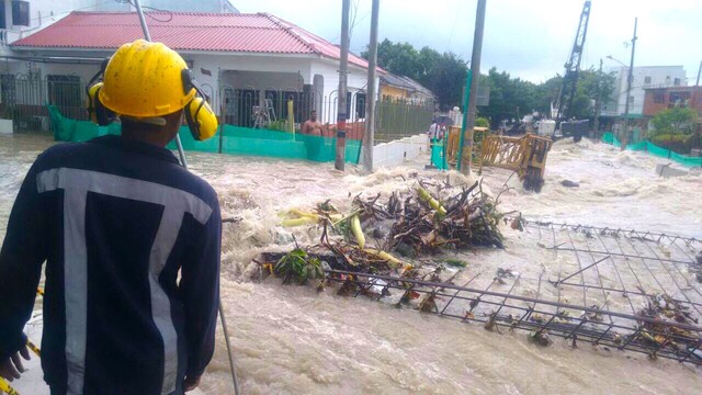 Lluvias y vendavales dejaron sin techo varias casas en Barranquilla y Soledad 