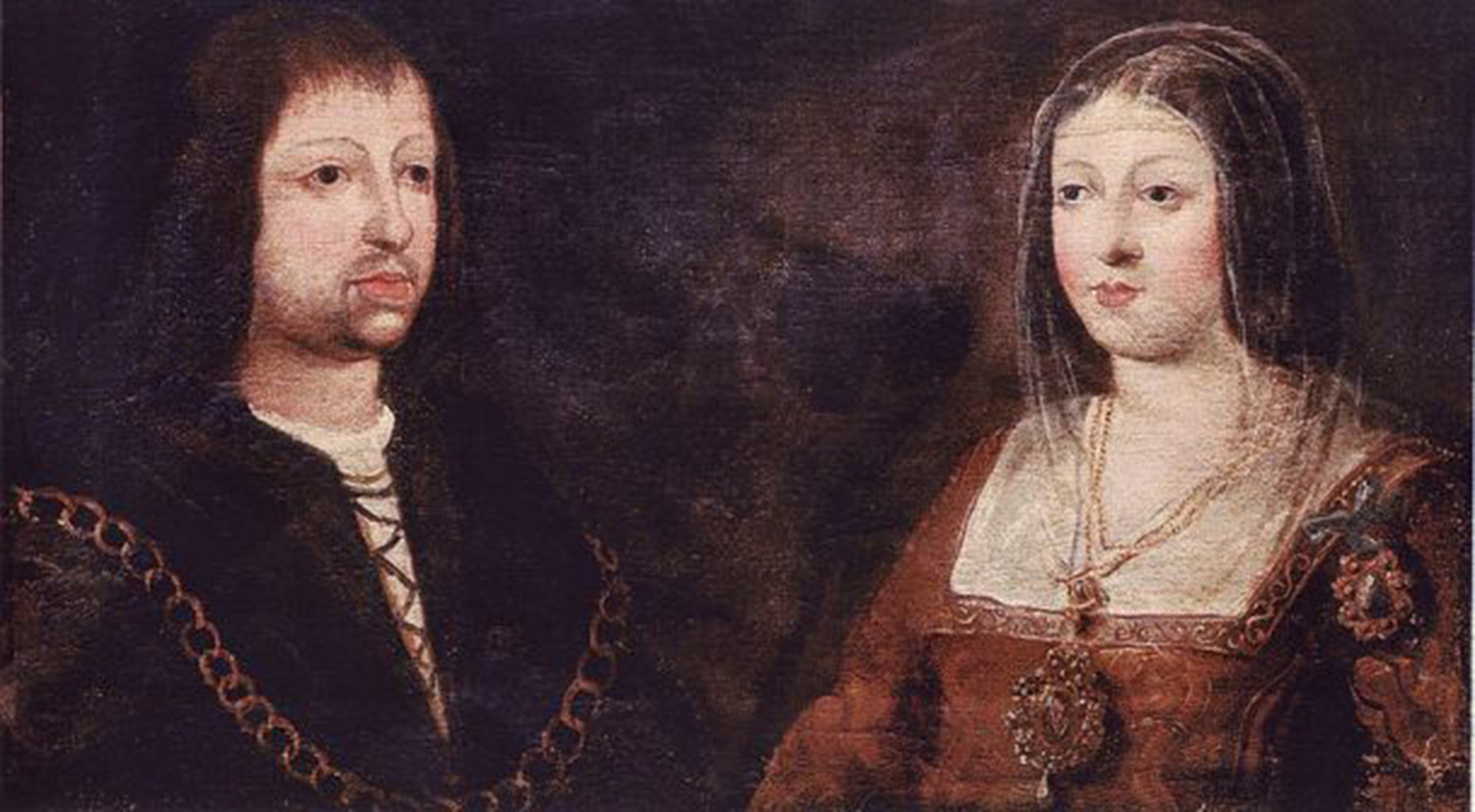 Fernando e Isabel, el matrimonio real español. La reina fue una impulsora clave de los viajes de Colón