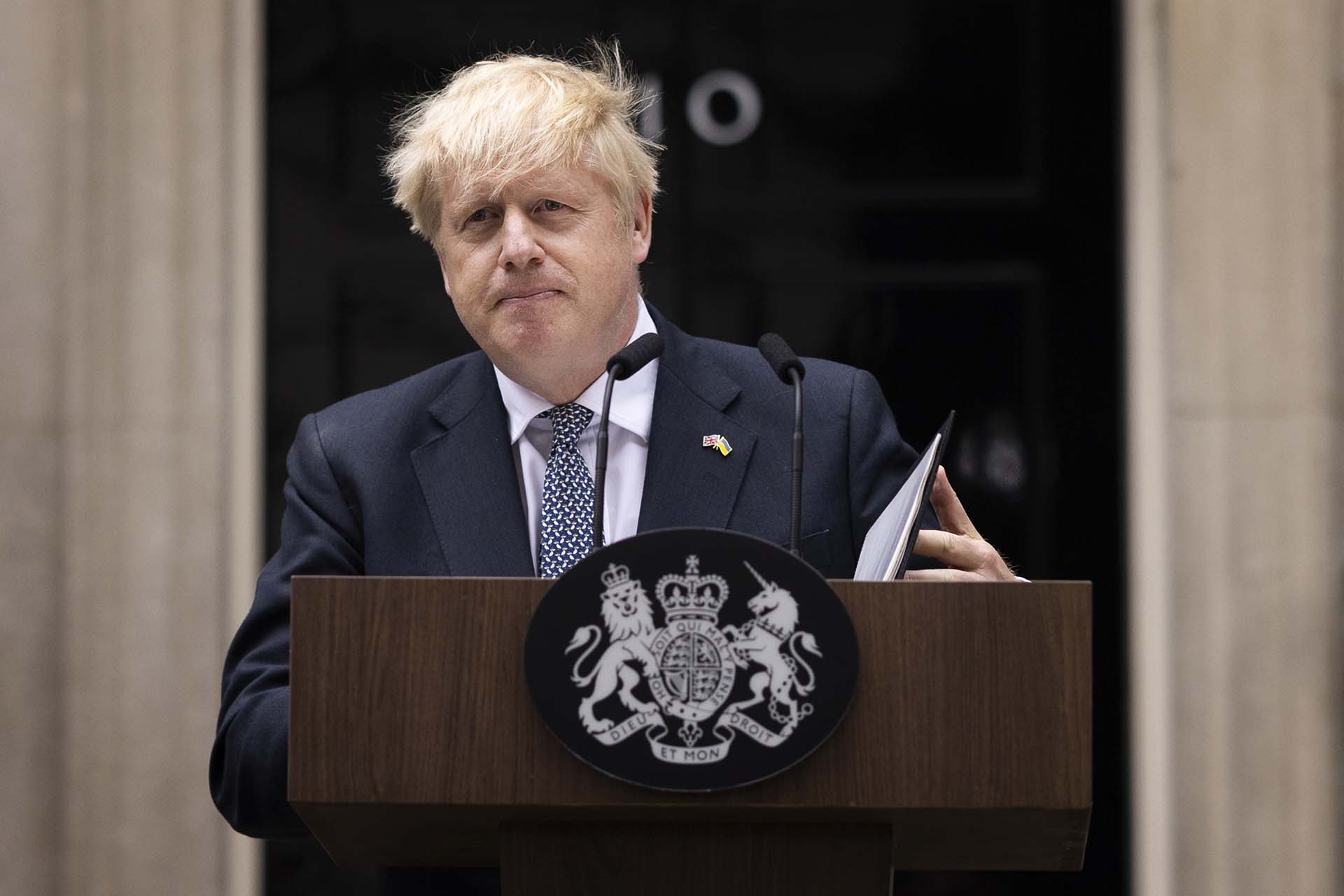 Luego de perder el apoyo del Partido Conservador, Boris Johnson renuncia como Primer Ministro del Reino Unido.