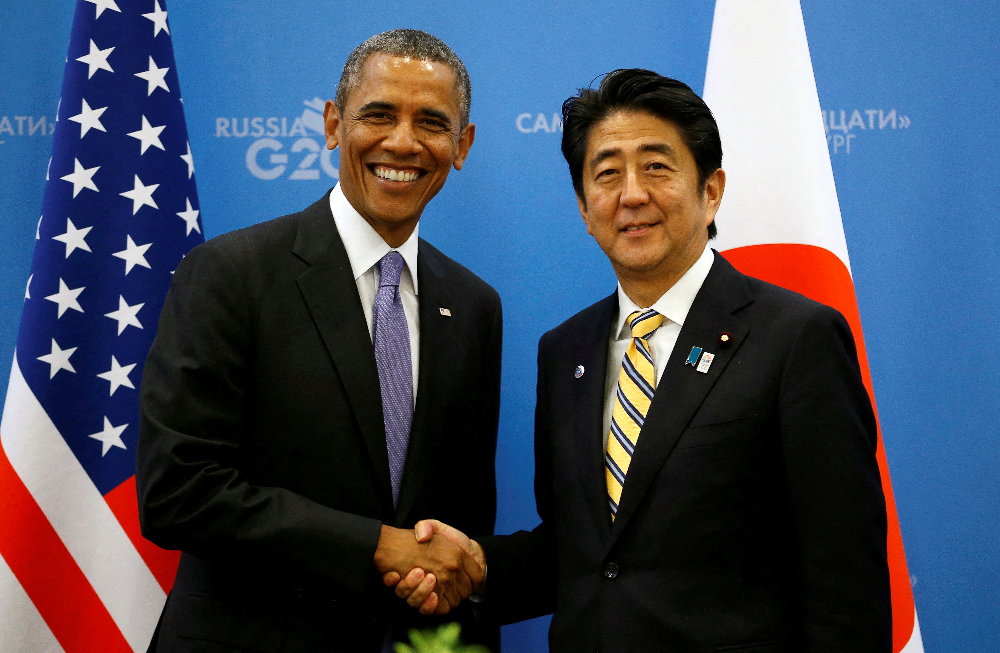 Las fotos de Shinzo Abe con otros jefes de estado: nueve años que marcaron su gestión al frente de Japón