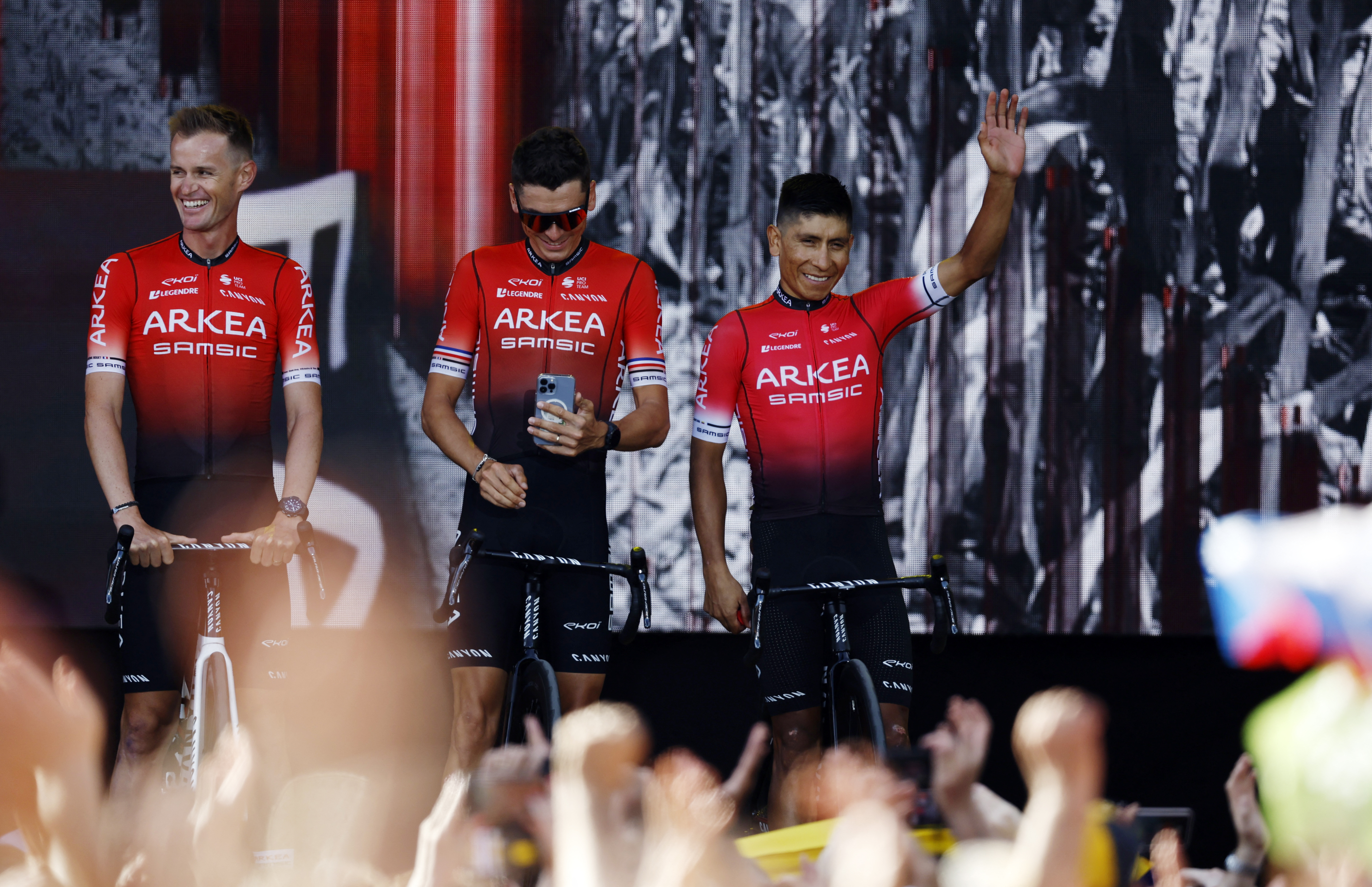 Nairo Quintana en la presentación de equipos para el Tour de Francia 

REUTERS/Gonzalo Fuentes