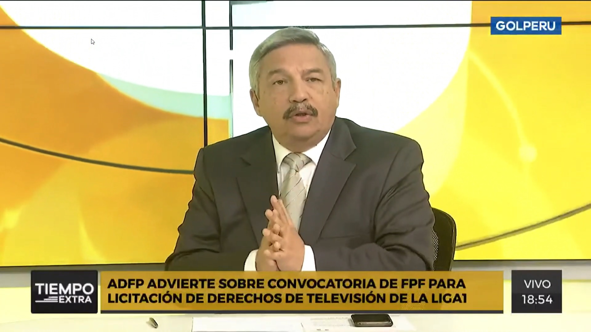 Alberto Beingolea critica a la FPF por licitación de los derechos televisivos en Chile: “Hay poco respeto a la ley”