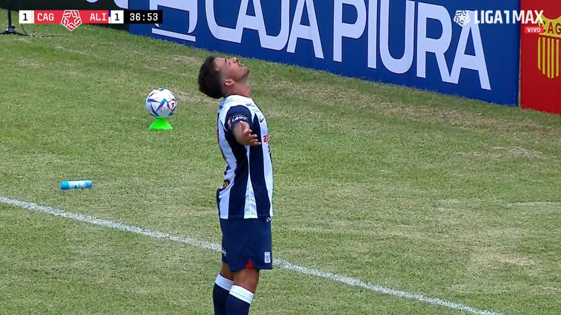 Gol de Gabriel Costa de penal para 1-1 de Alianza Lima ante Atlético Grau por Liga 1