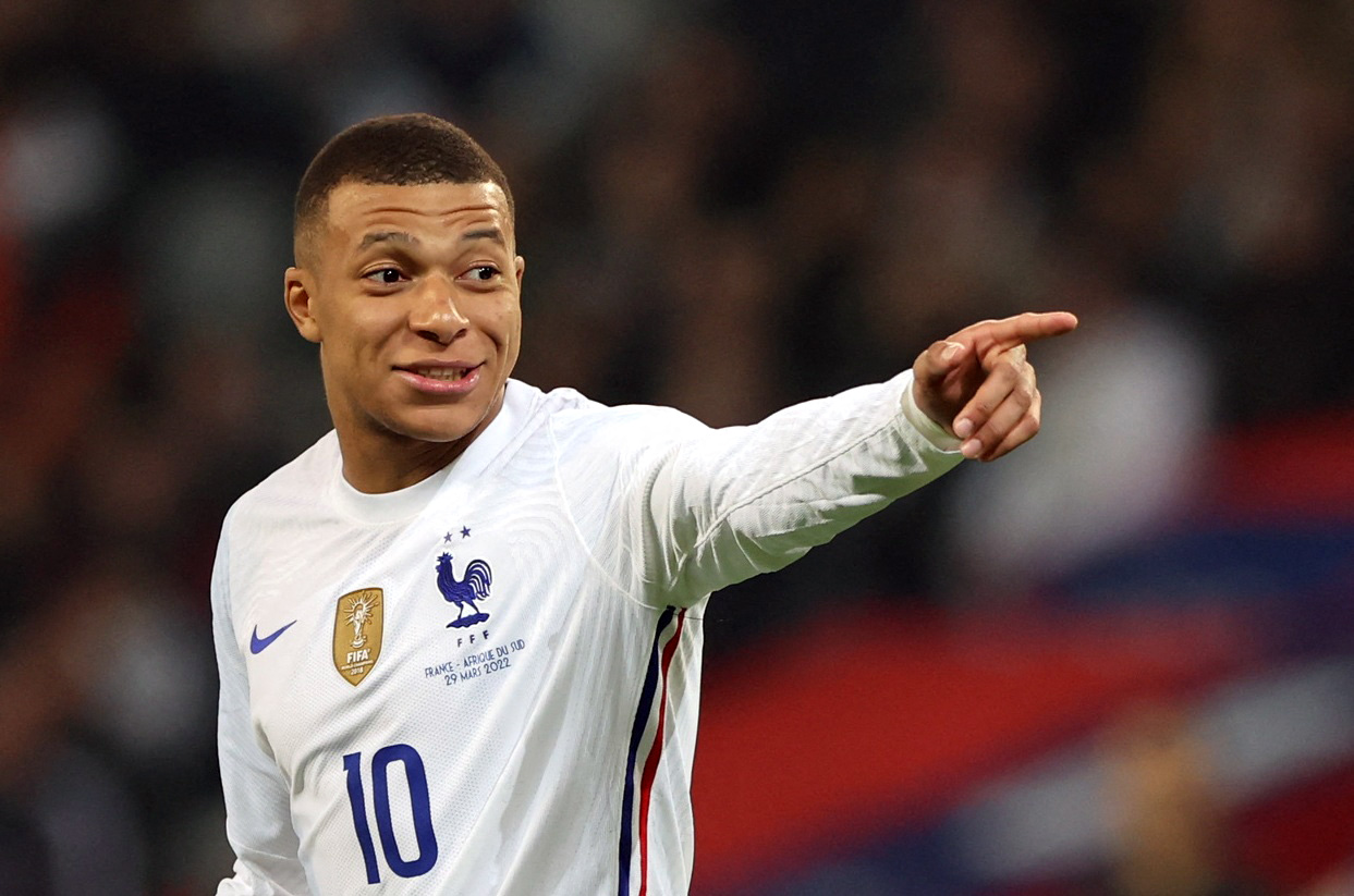 Mbappé no está de acuerdo con algunas empresas que son sponsors de la federación francesa (REUTERS/Pascal Rossignol)
