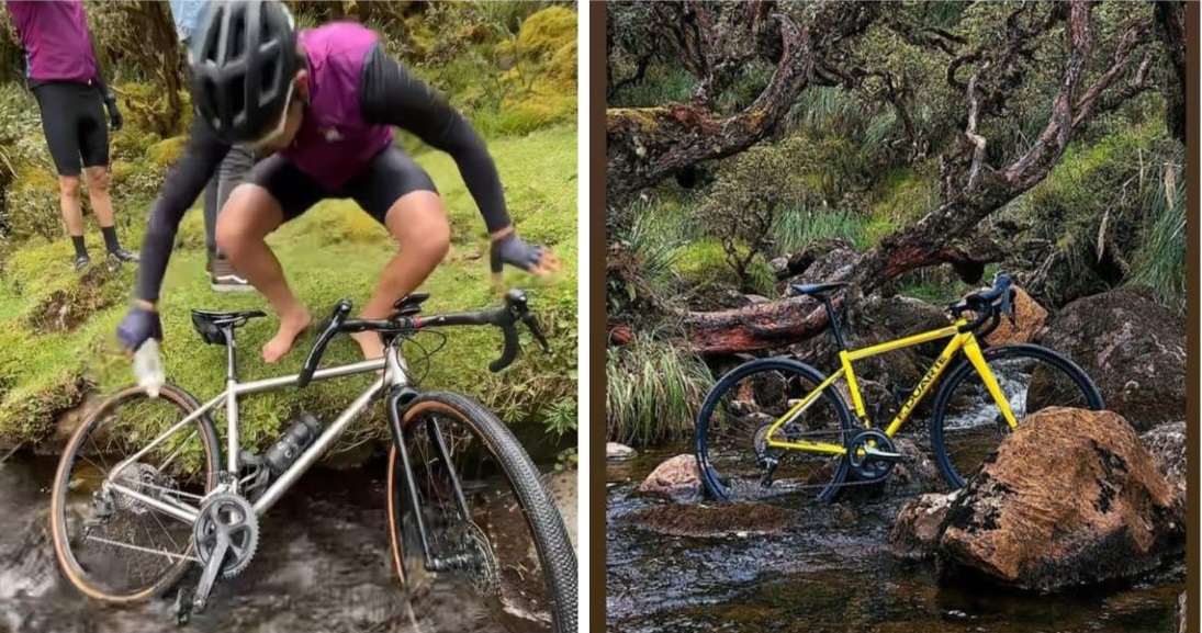 Ciclistas pidieron perdón por lavar las llantas de sus bicicletas con las aguas de una fuente natural del Páramo del Sumapaz 