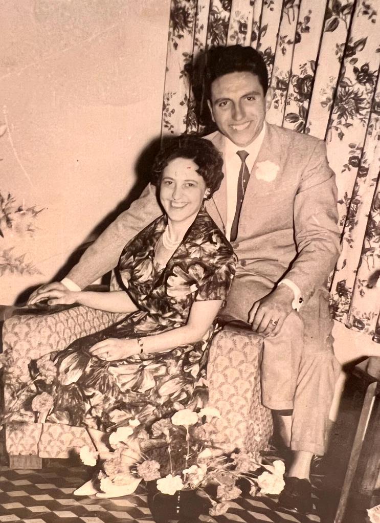 Ethel y Juan Carlos, padres de Marcelo Polino