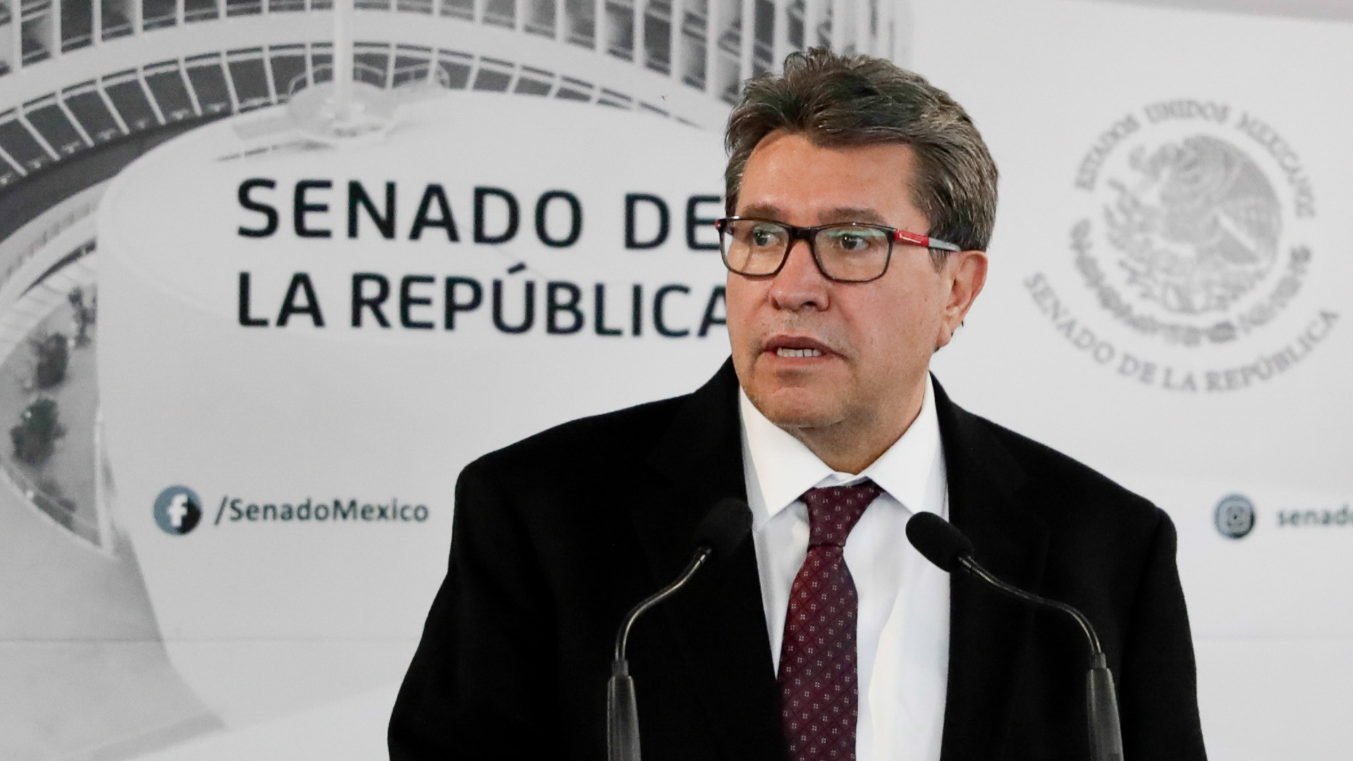 Monreal llamó a que se consolide una "reforma migratoria integral" tanto en México como en Estados Unidos (Foto: Cortesía Senado)
