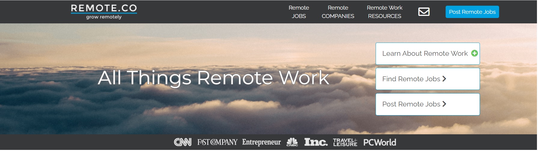 Remote.co tiene un espacio con preguntas y respuestas en torno al trabajo  online