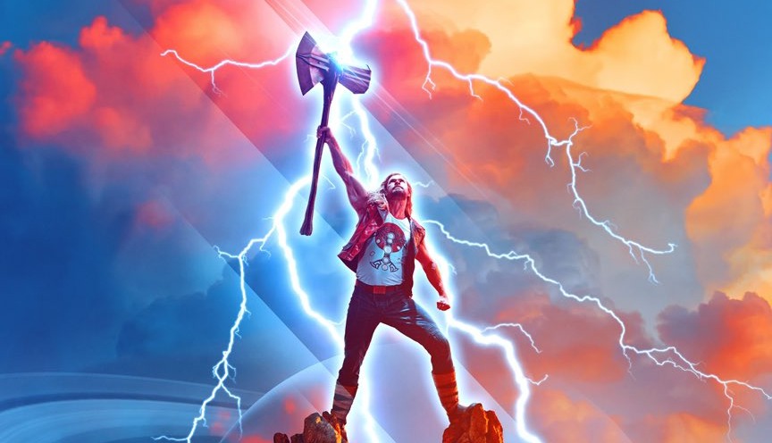 Portada de "Thor: Love and thunder"