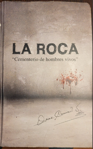 Portada del libro que Óscar Caranqui escribió desde la cárcel de máxima seguridad La Roca y cuyos ejemplares luego fueron decomisados. (Narcos Ecuador)