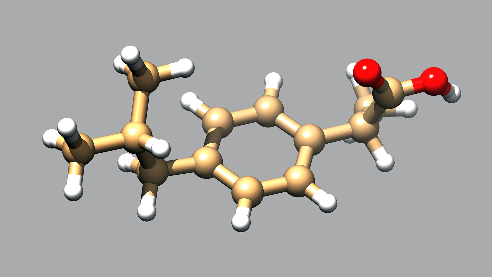 El doctor en Bioquímica Dante Beltramo modificó la molécula del ibuprofeno haciéndola 100% soluble en agua para administrarlo en nebulizaciones (Shutterstock)